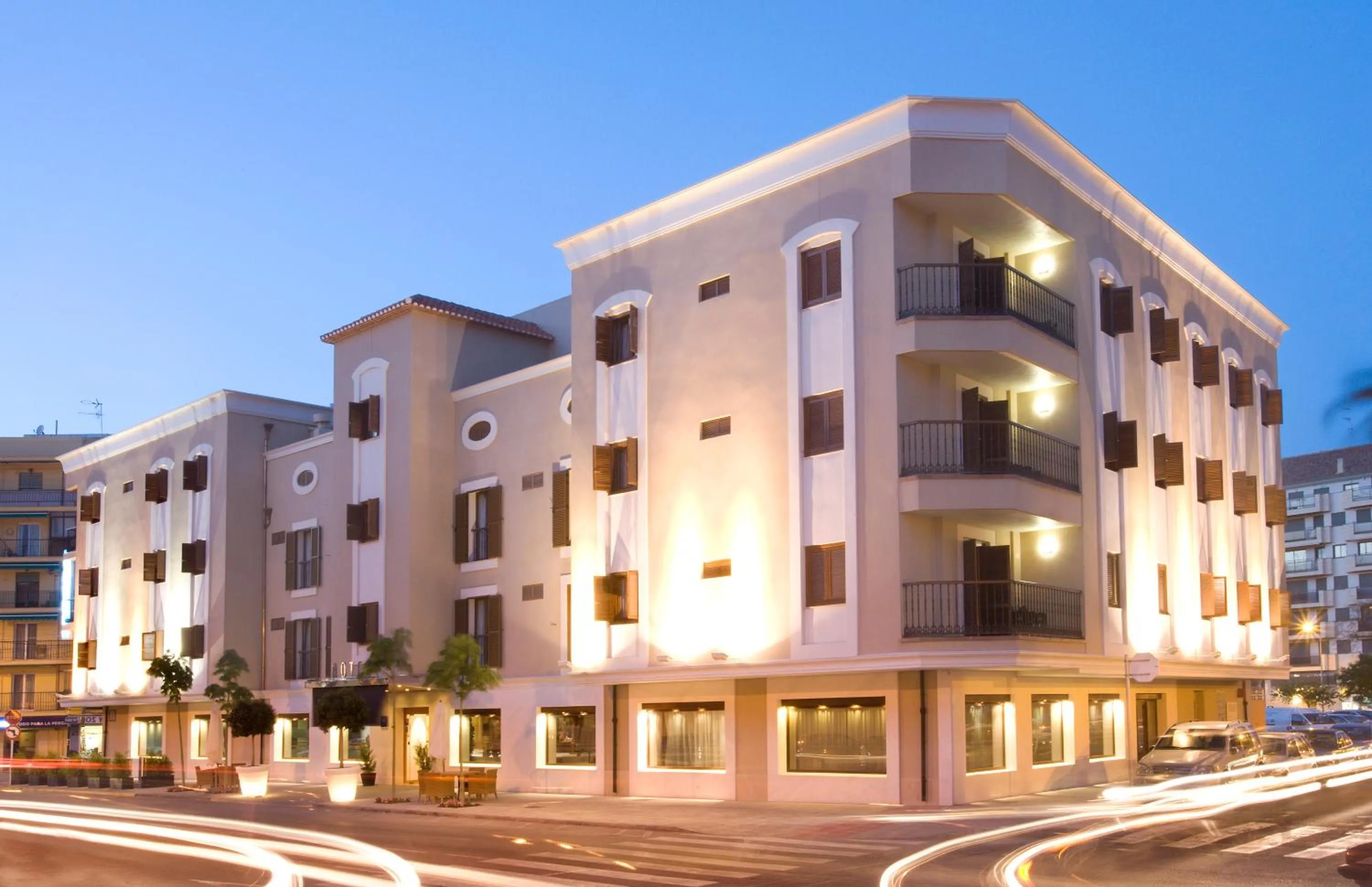 Facade/entrance in Hotel MR Costa Blanca