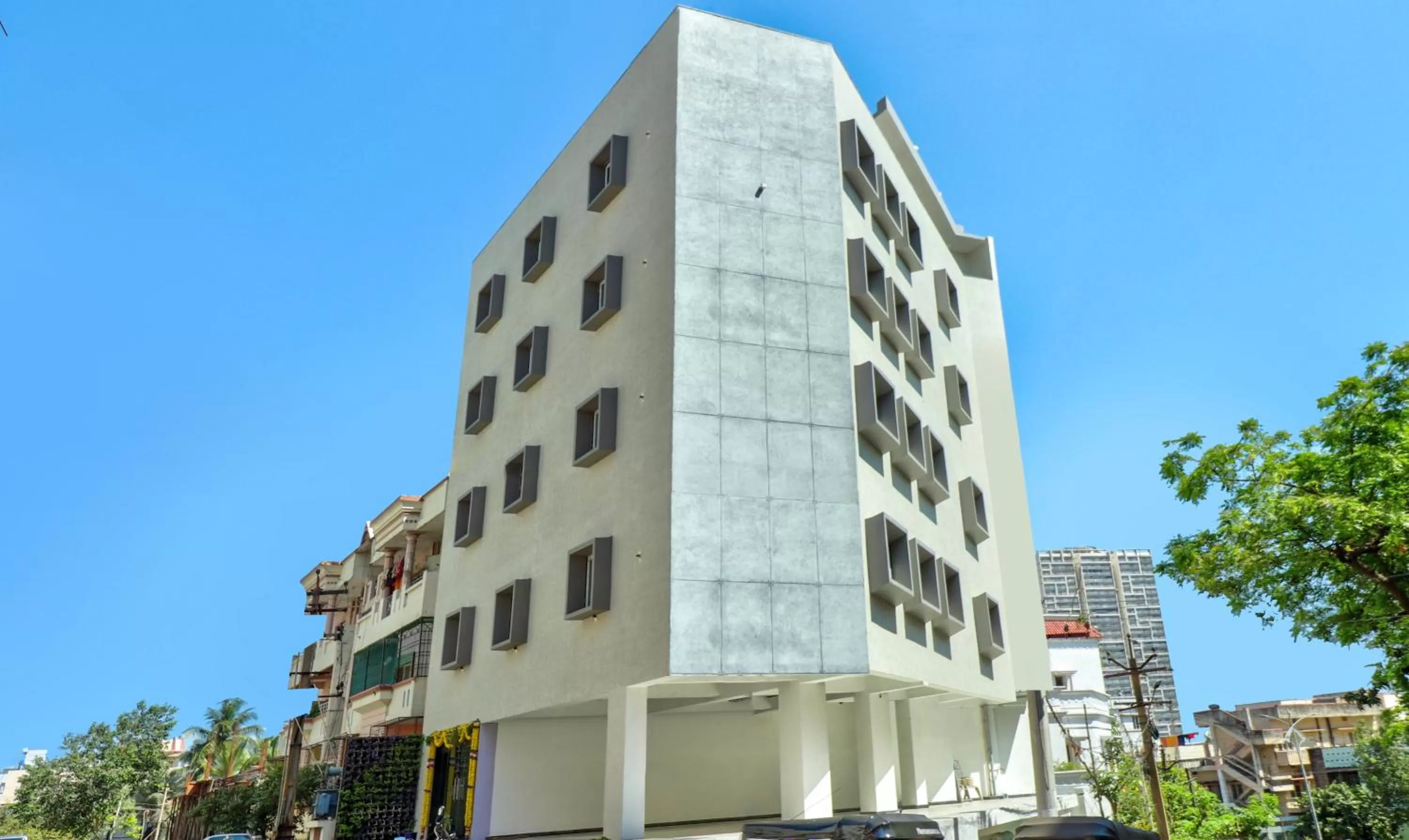 Property building in Treebo Sriz Cozy Seethamadhara