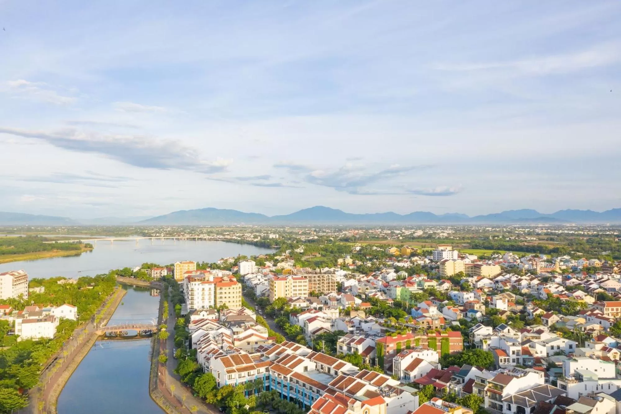 Mountain view in La Charm Hoi An Hotel & Spa