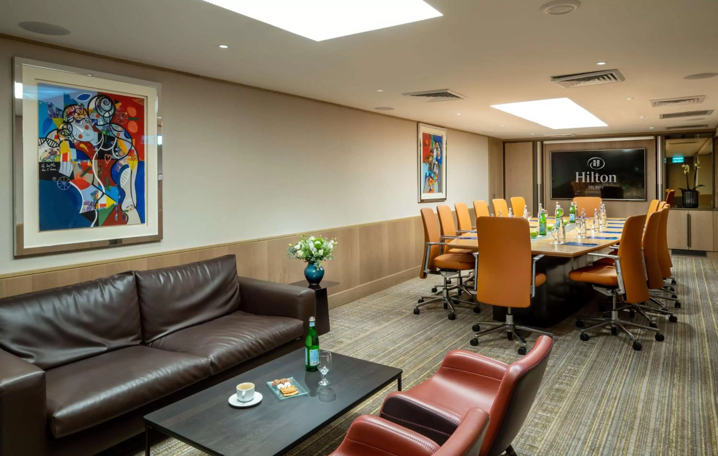 Meeting/conference room in Hilton Tel Aviv Hotel