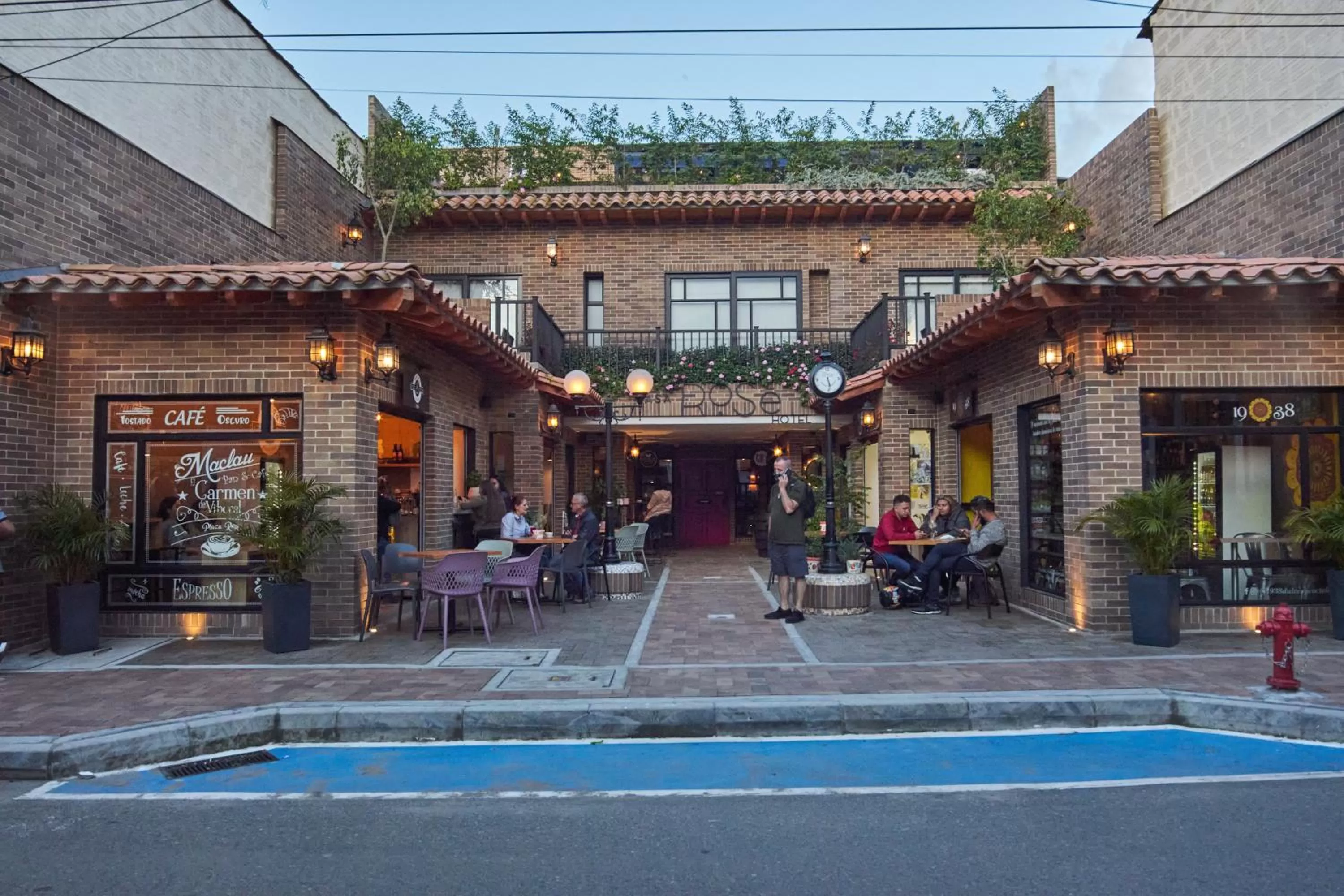 Property building in Casa Rose Hotel