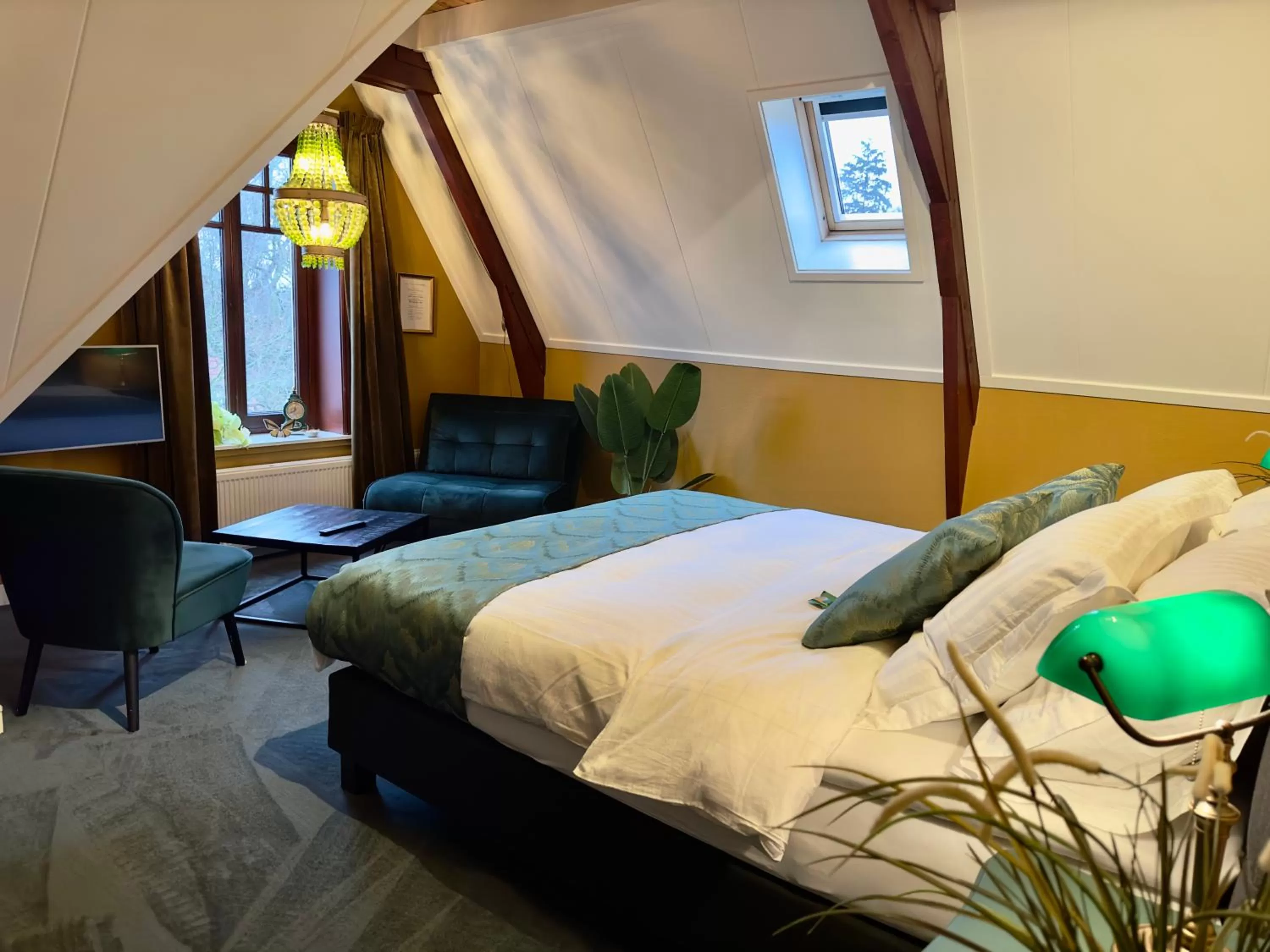 Bed in Villa Steenwyck Giethoorn