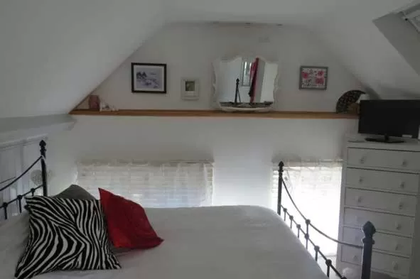 Bedroom, Bed in St.Catherine`s Cottage, The Old School House