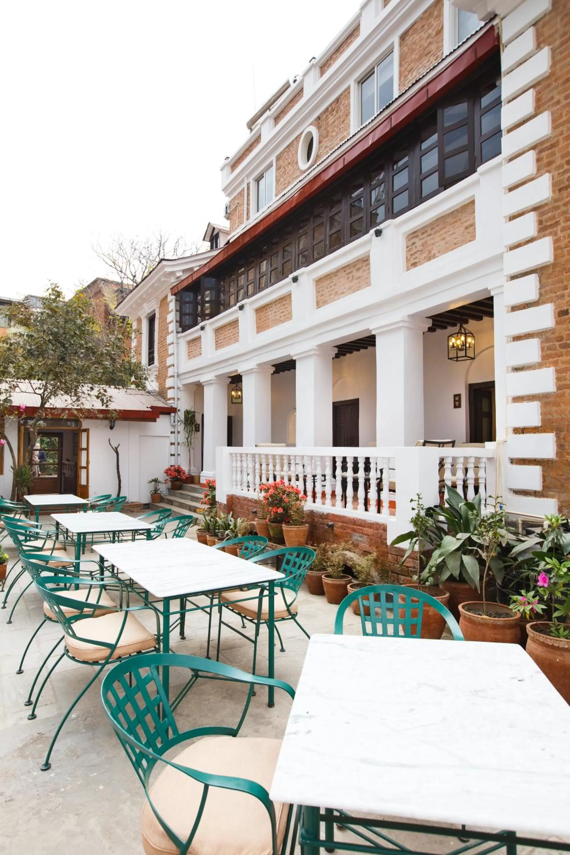 Property building in Thamel Villa Heritage Hotel