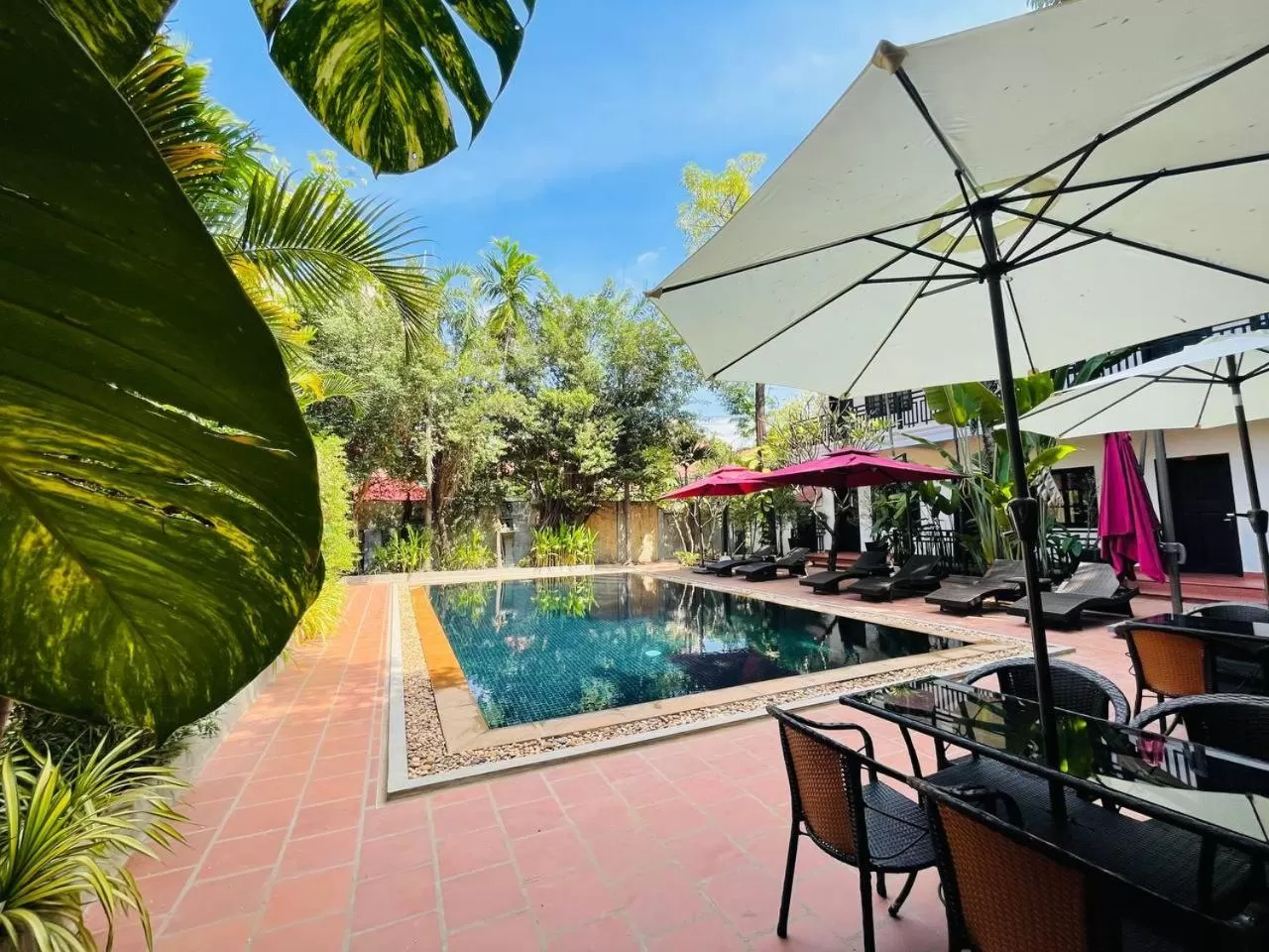 Swimming Pool in Angkor Tiger Resort