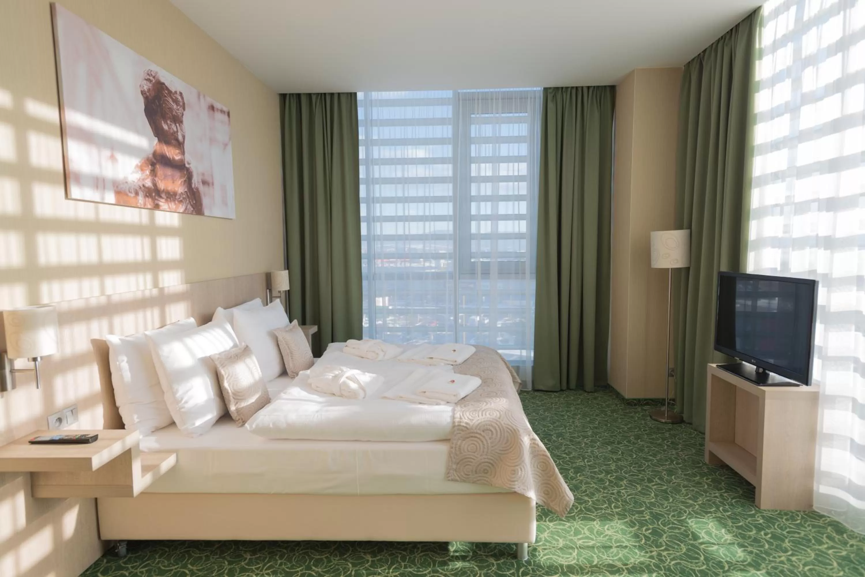 Bed in Košice Hotel