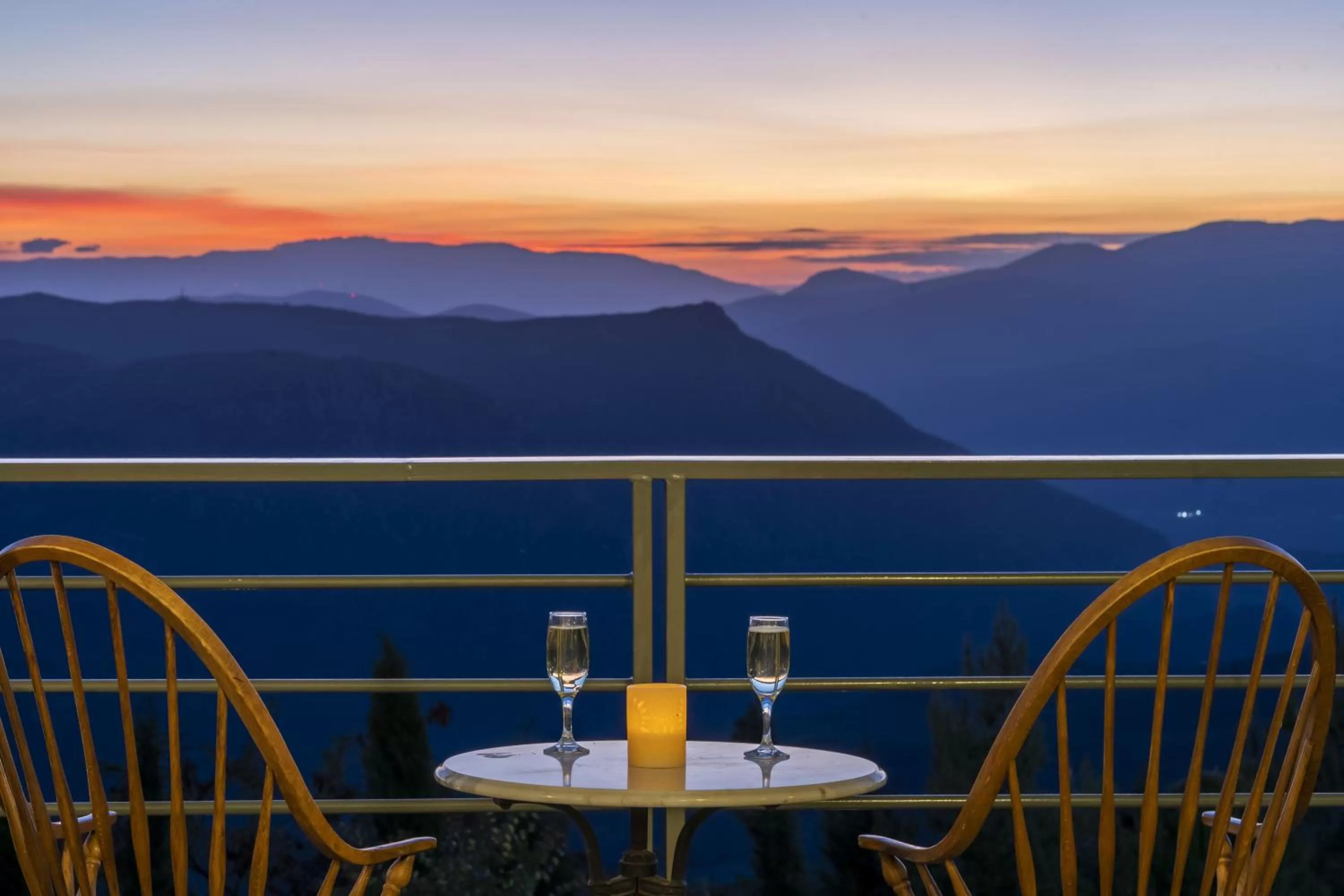Balcony/Terrace in Anemolia Mountain Resort