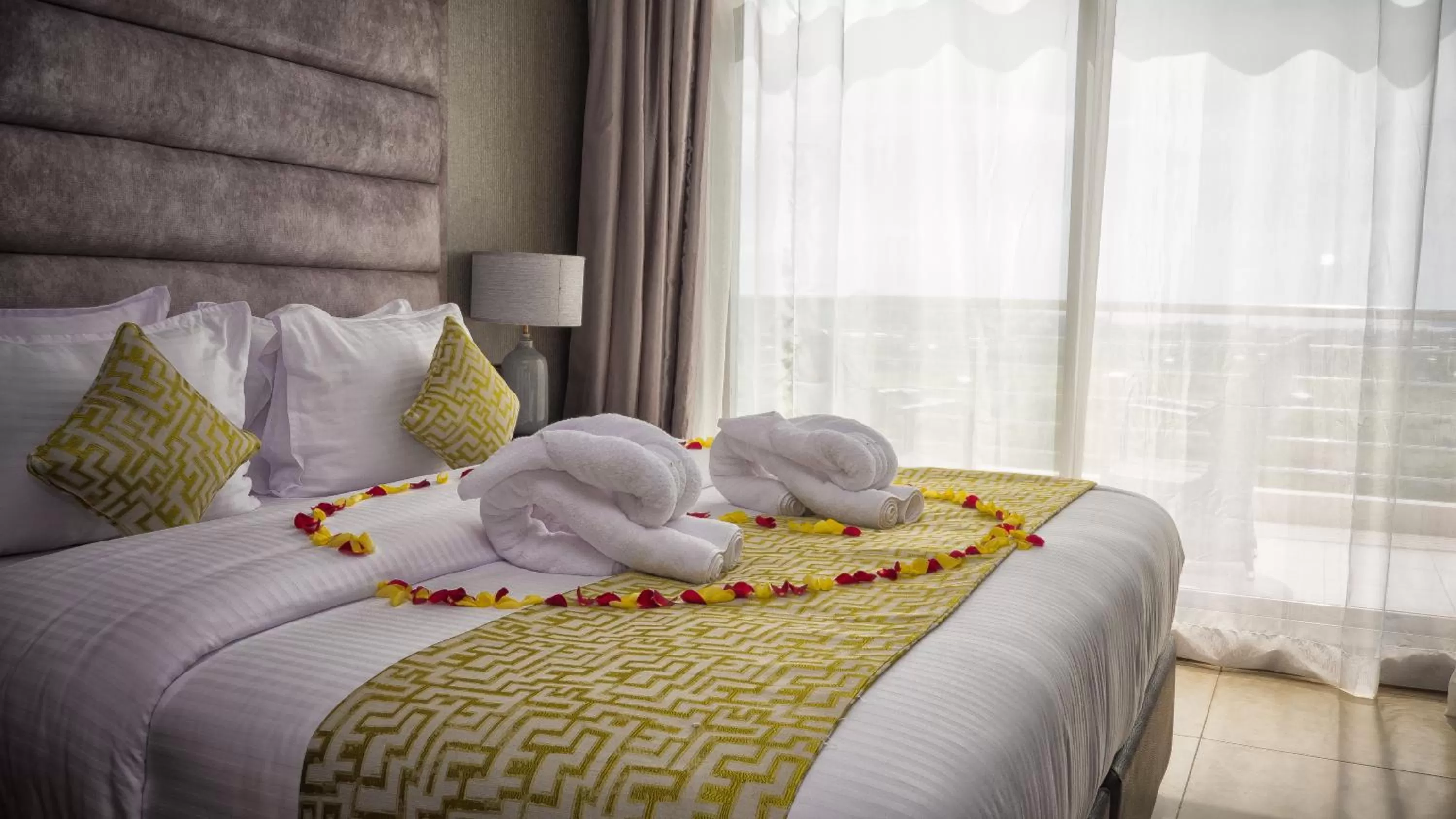 Bed in Fairways Hotel Kisumu