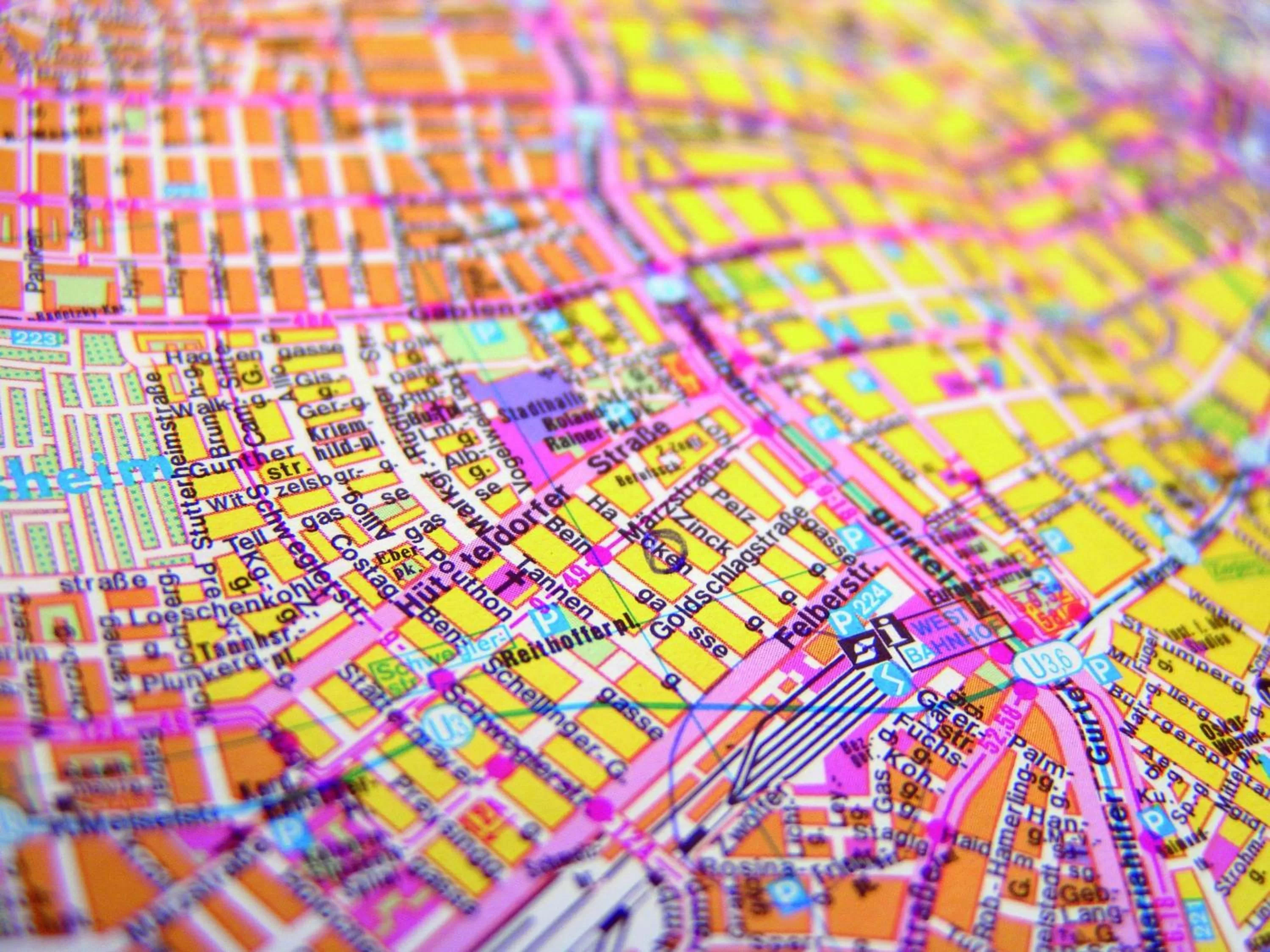 Neighbourhood in Pension Stadthalle