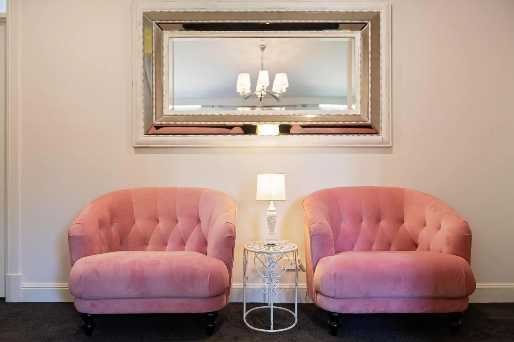 Seating area in Pirralilla Estate Adelaide Hills