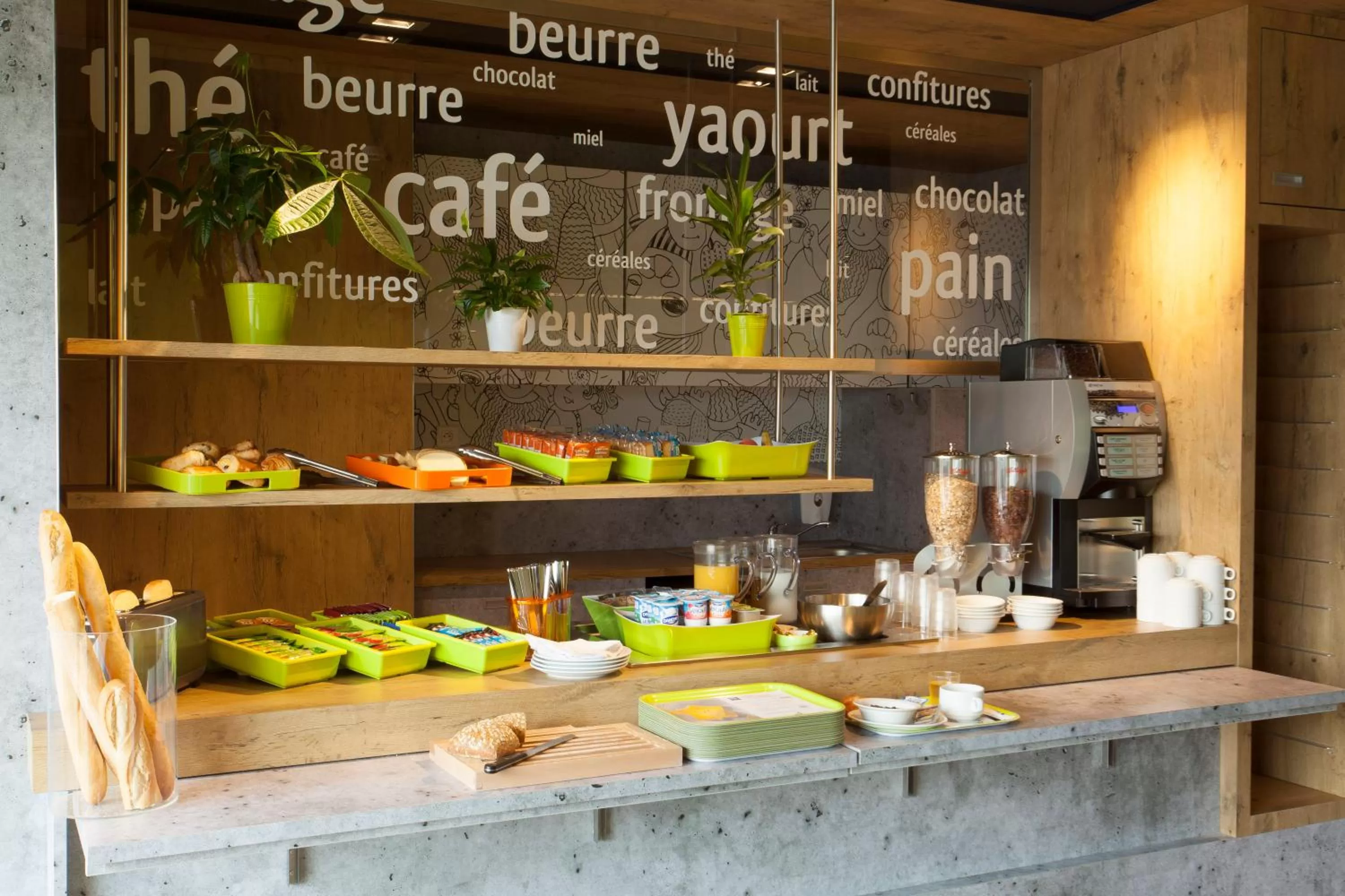 Breakfast in ibis budget Cherbourg - La Glacerie