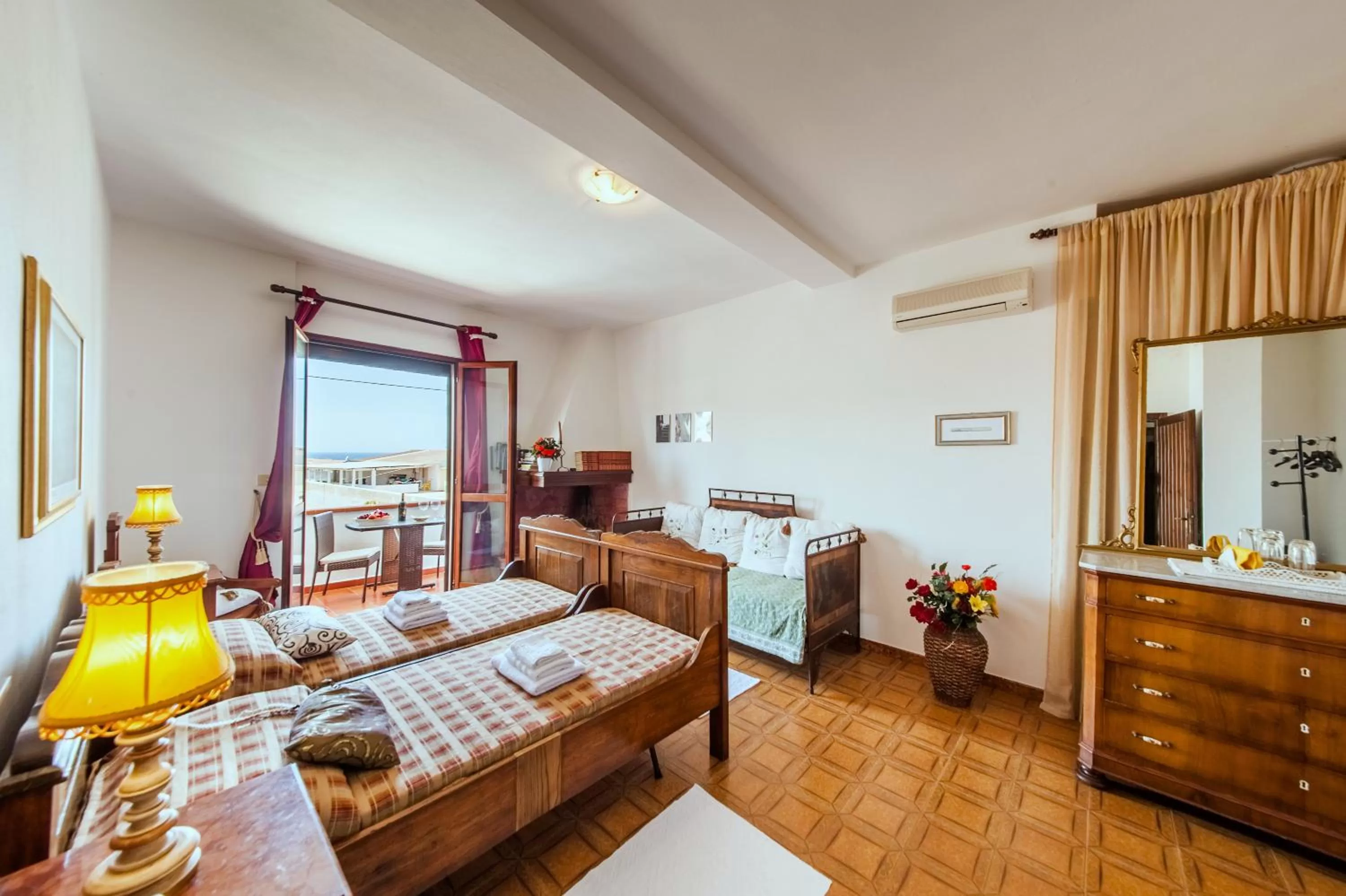 Bed in STANZA B&B CATERINA