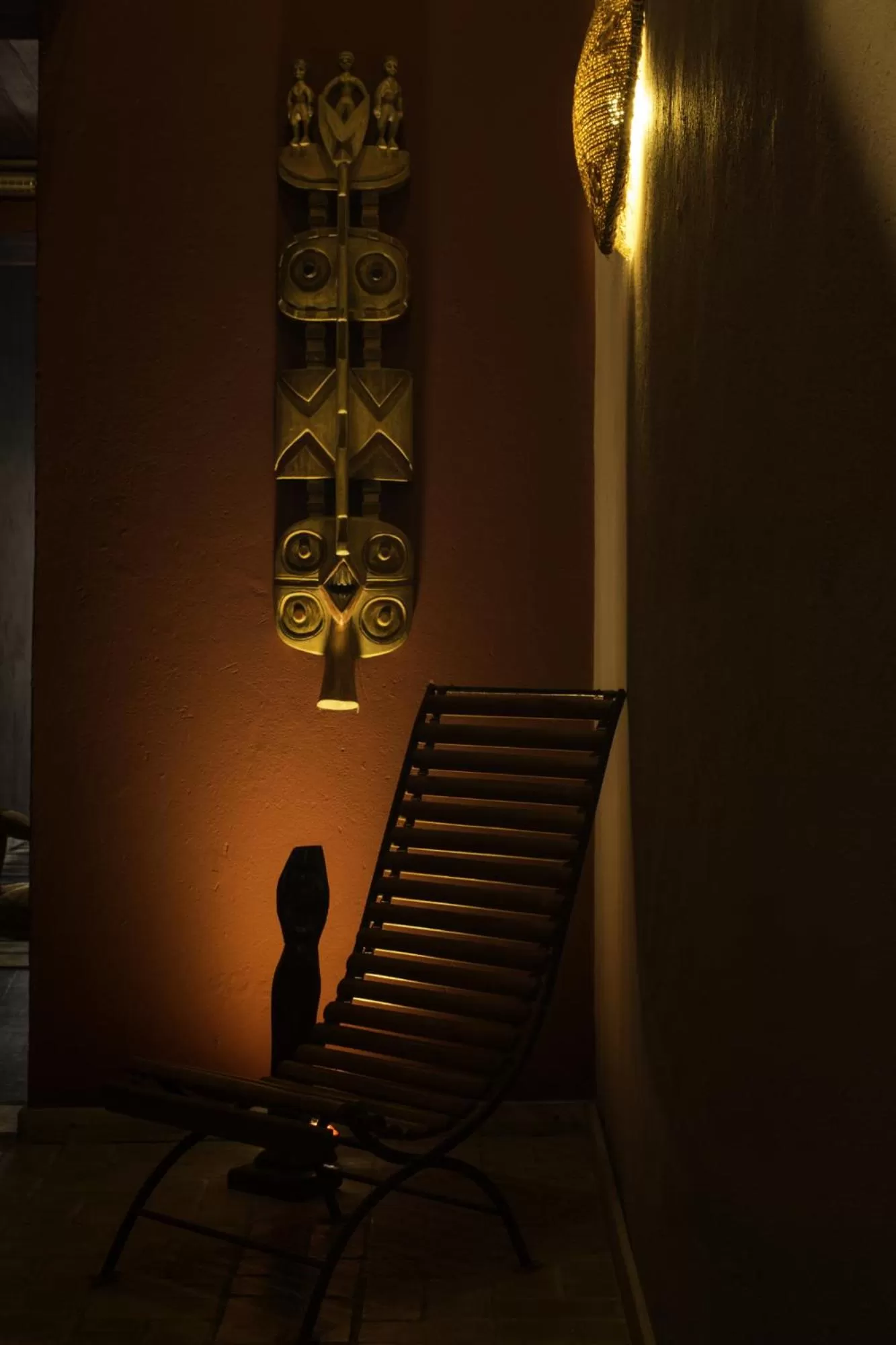 Decorative detail in Bahiacafé Hotel