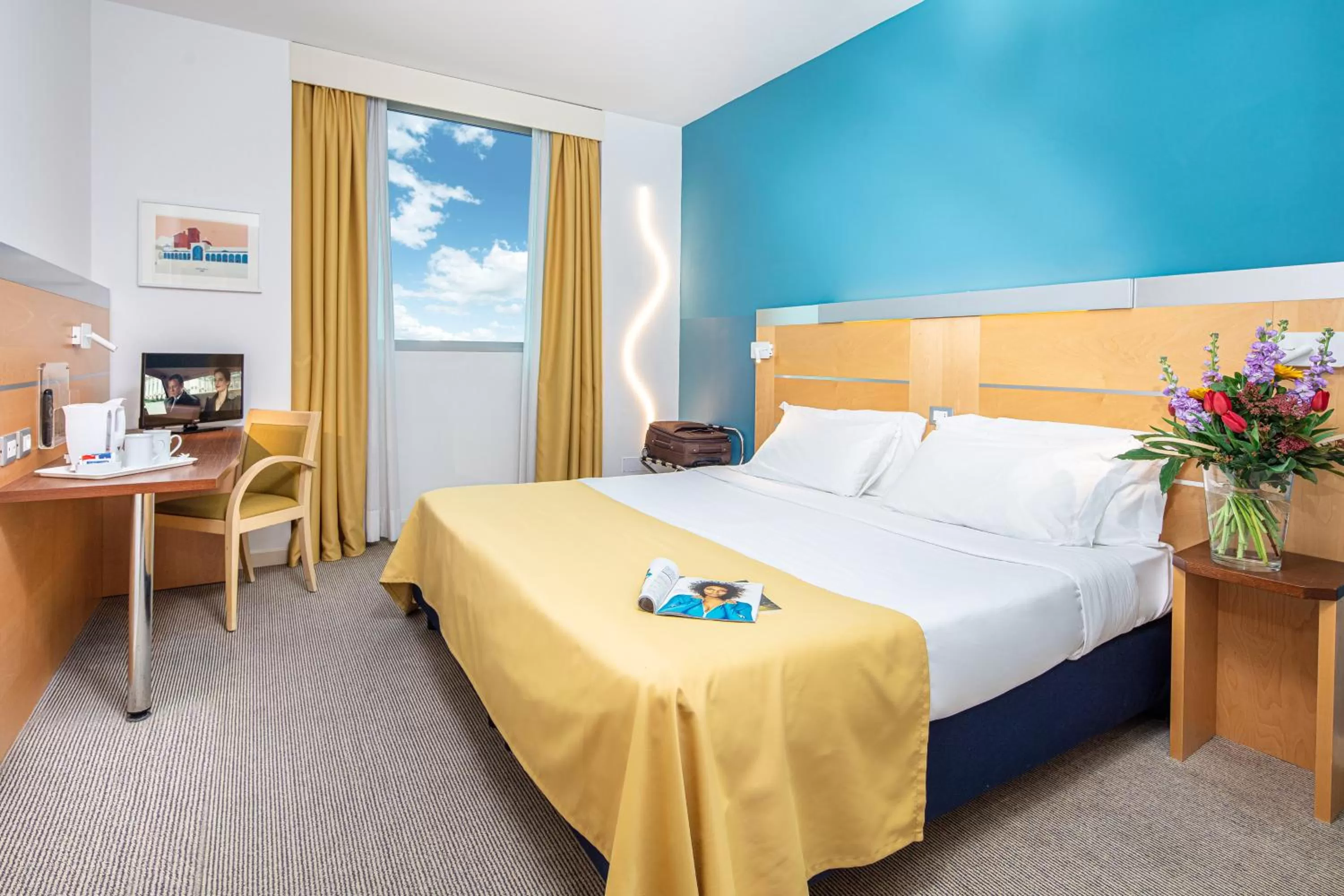 Photo of the whole room, Bed in Meditur Hotel Udine Nord