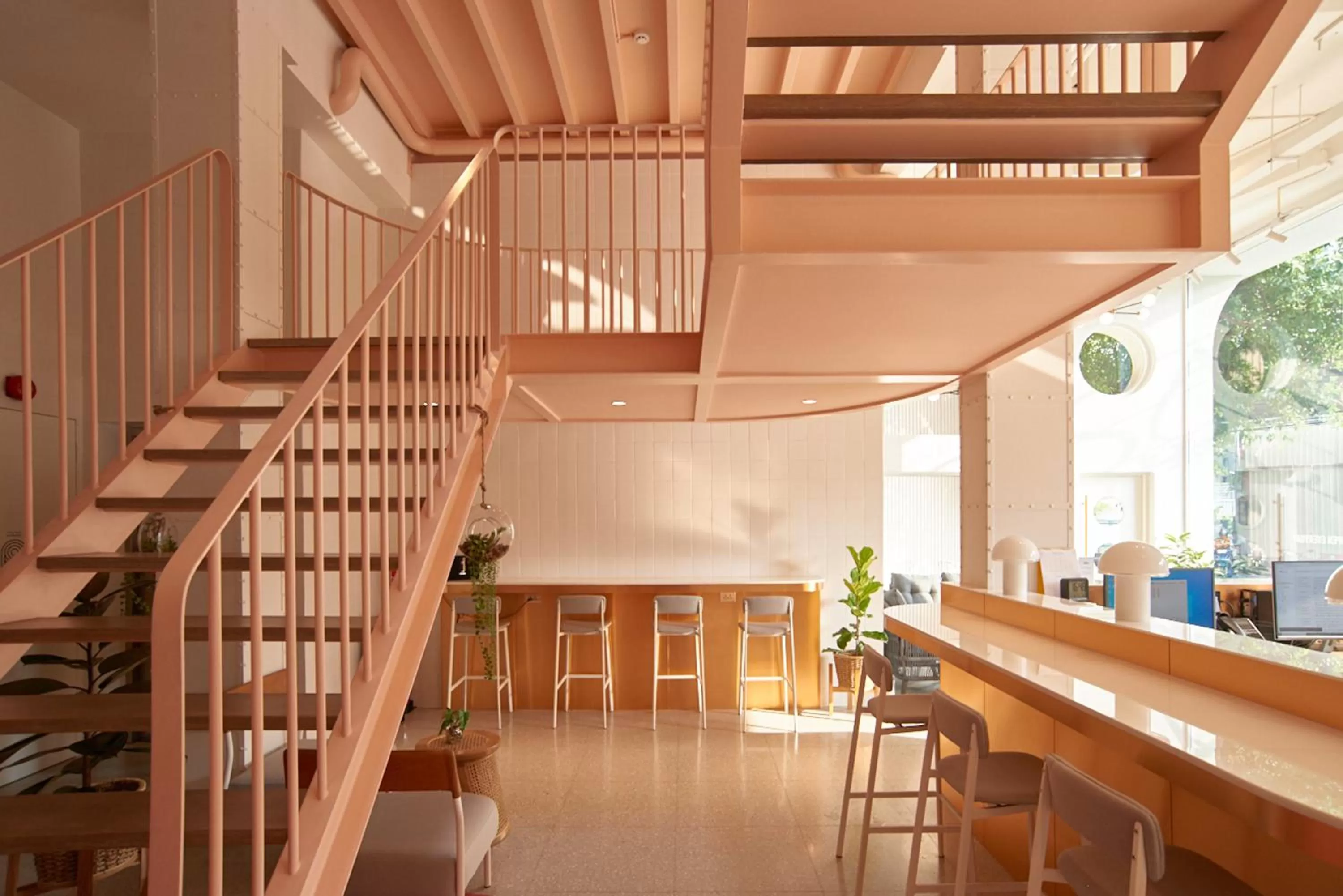 Seating area in Bonsai Hotel Bangkok