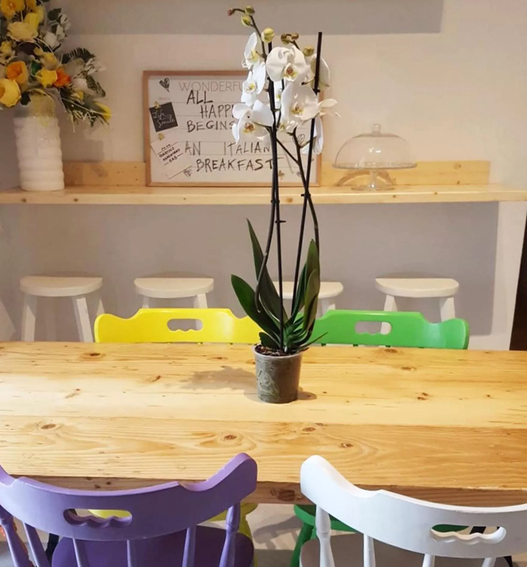 Dining area in Quartino Napoletano