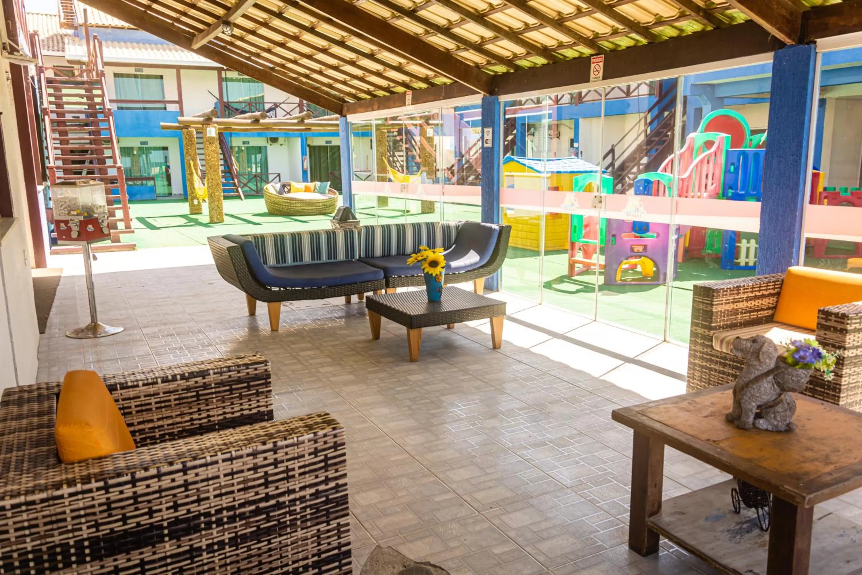 Patio in Pousada Laguna Hotel