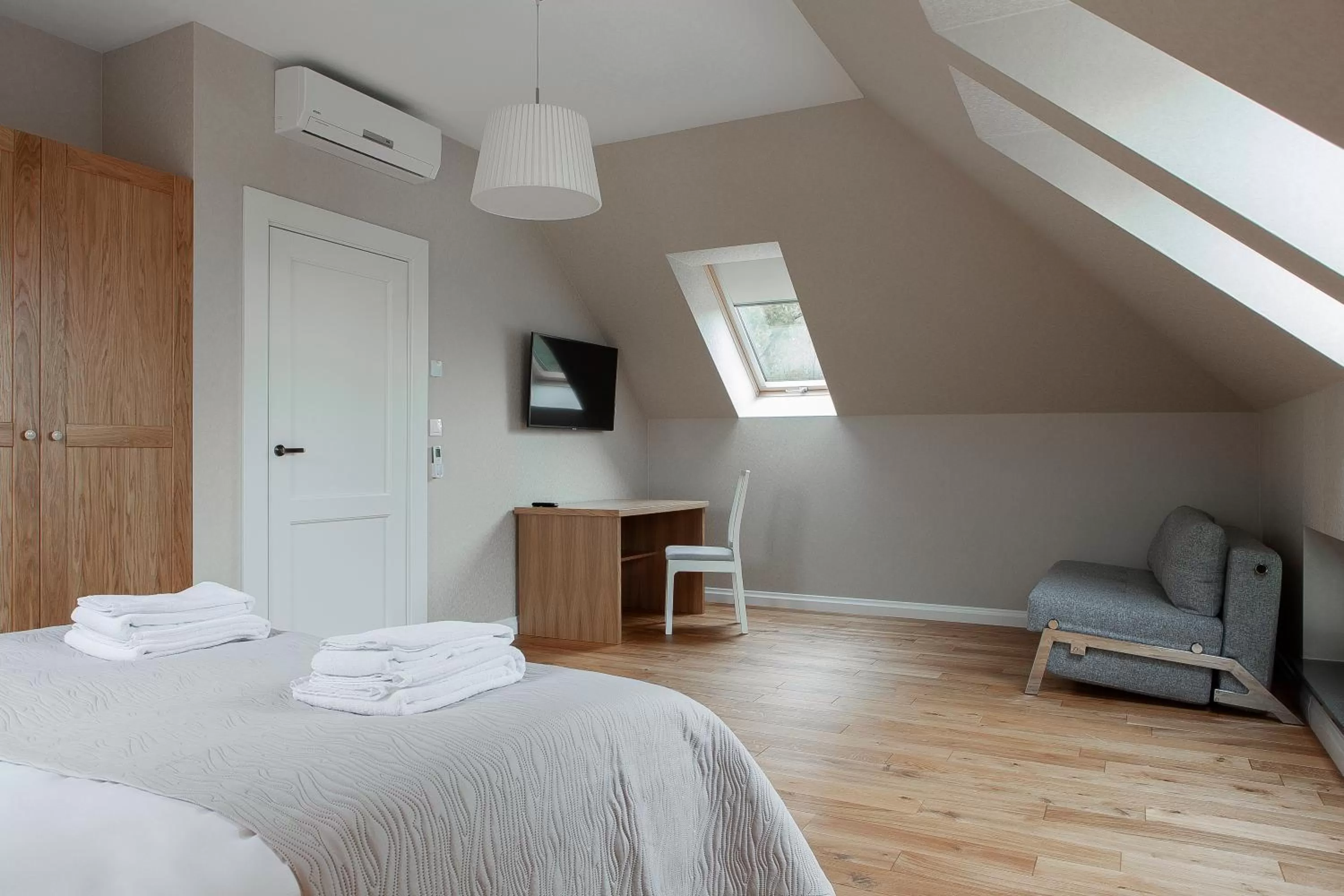 Photo of the whole room, Bed in Leśny Dwór