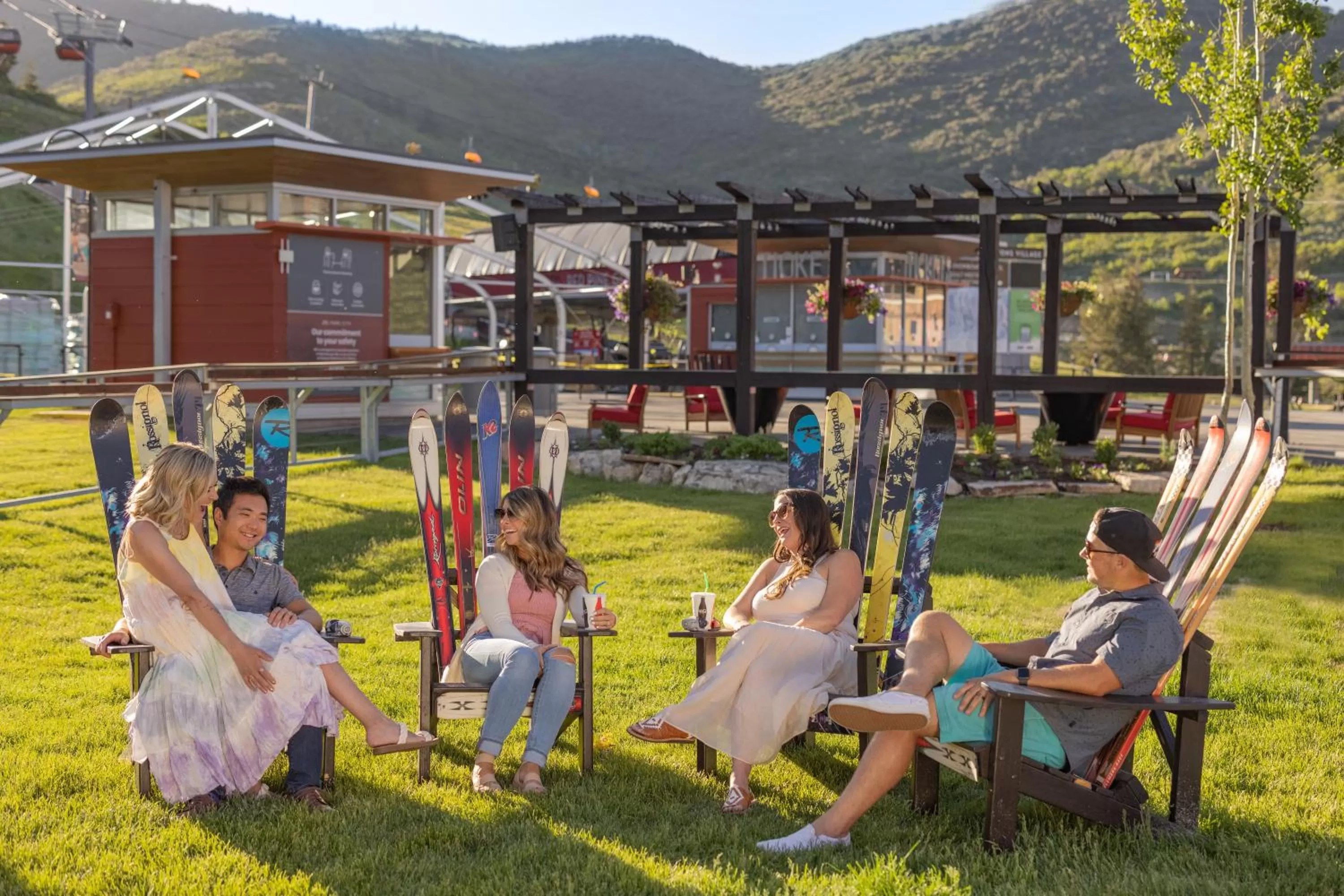 group of guests in YOTELPAD Park City