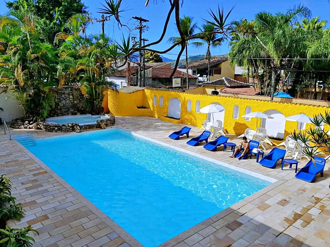 Pool view, Swimming Pool in Pousada Estrela de Paraty