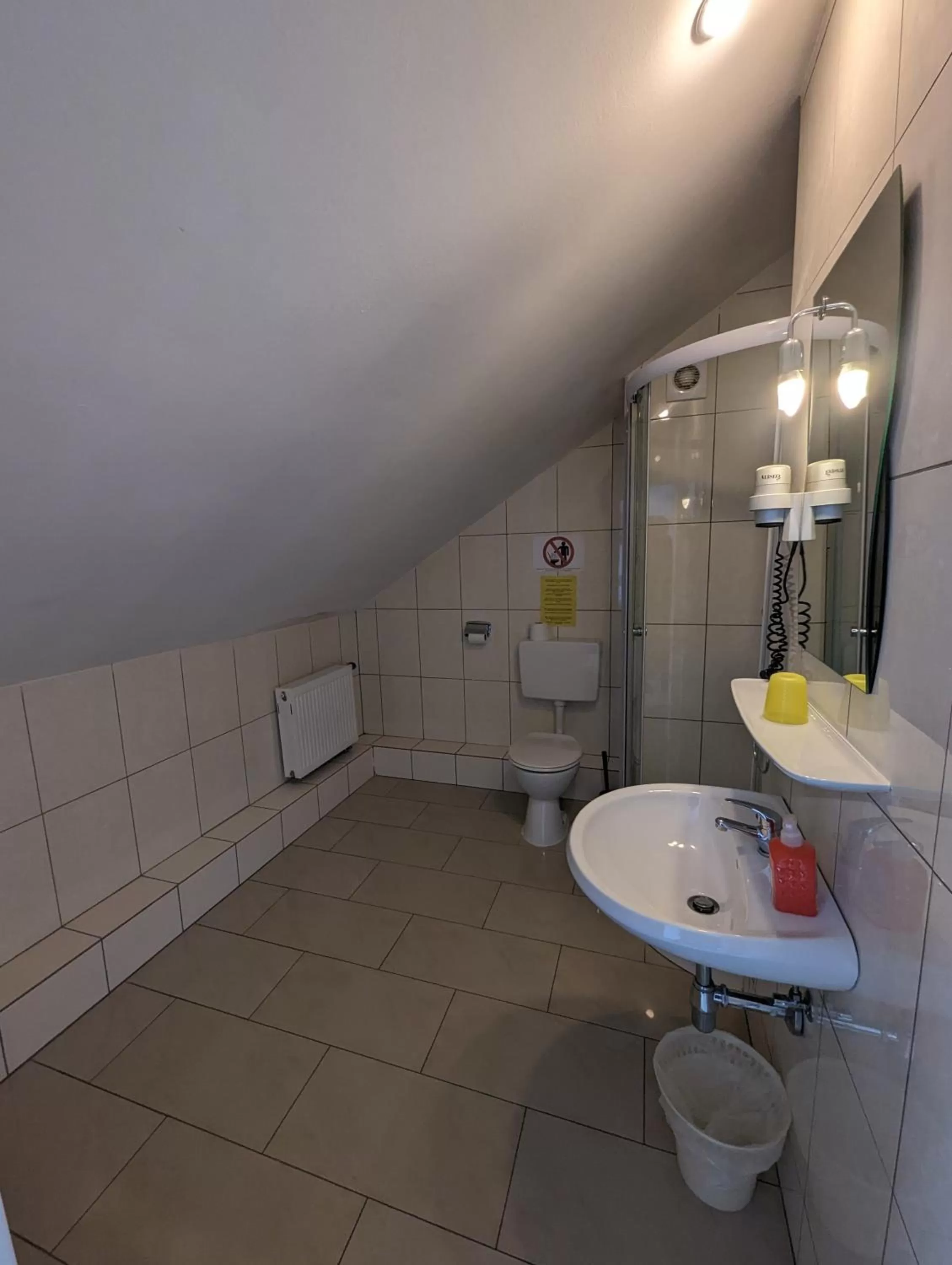 Bathroom in Hotel Eiserner Anton
