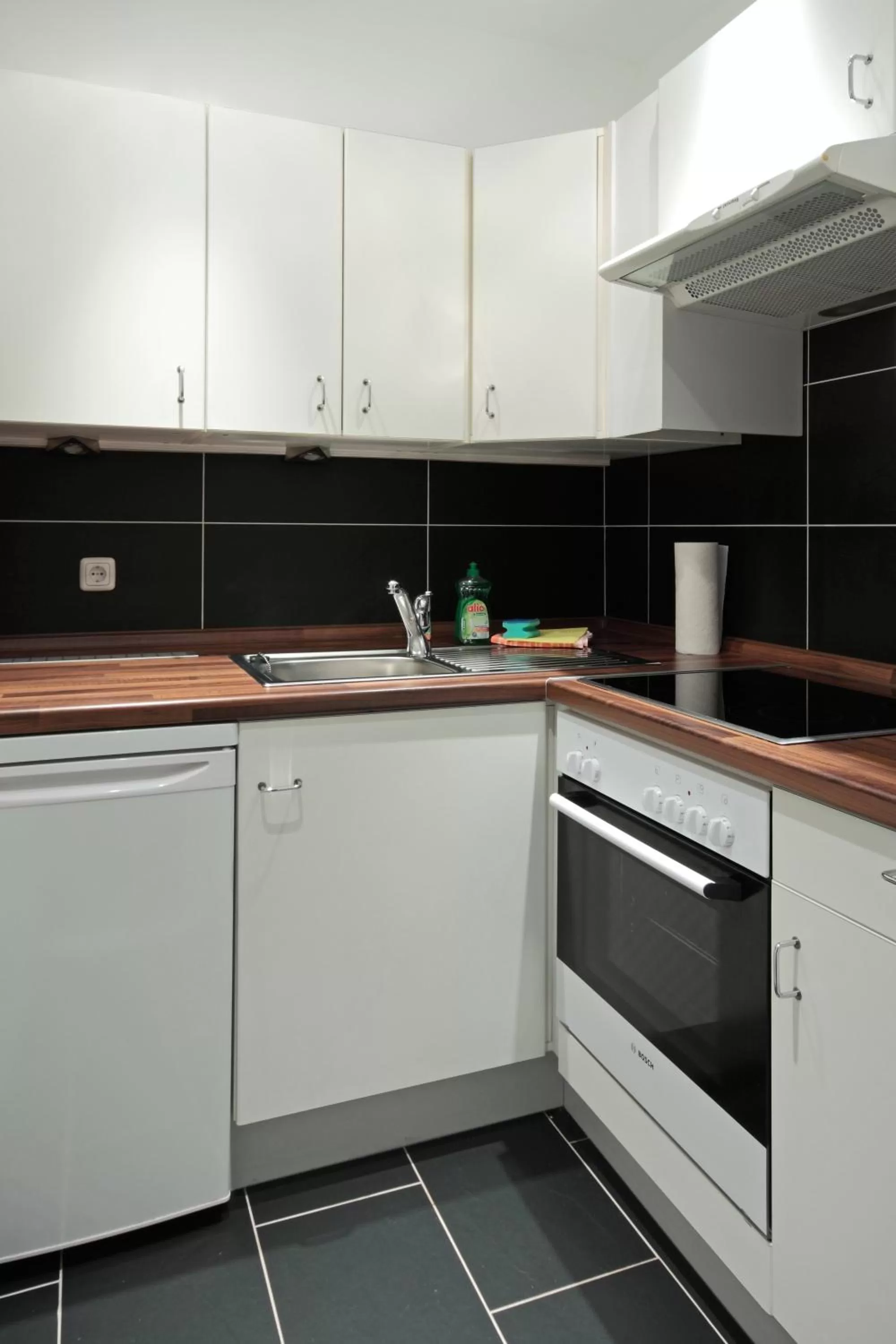Kitchen or kitchenette in Hotel Zum Goldenen Stern