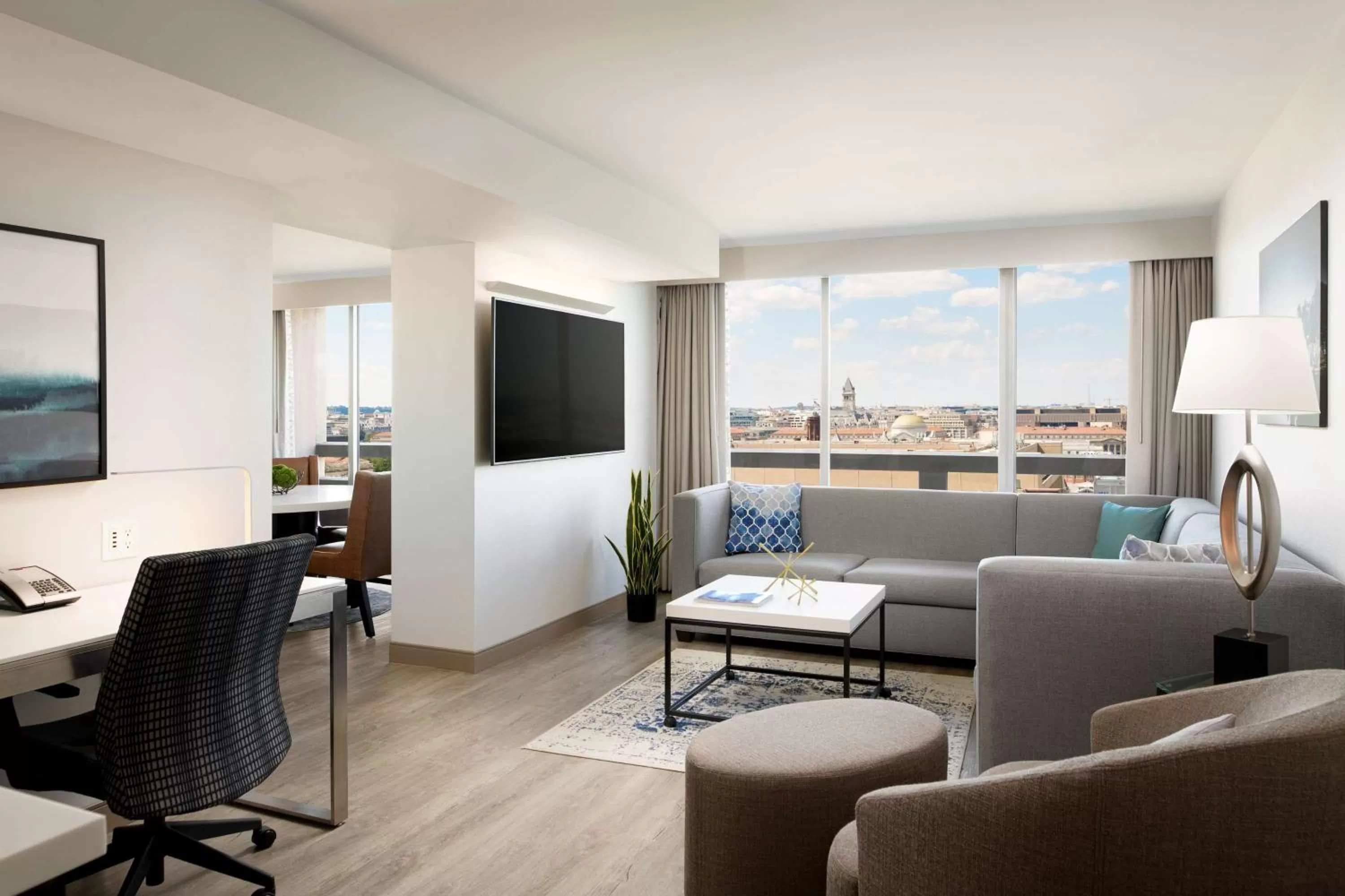 Bedroom in Hilton Washington DC National Mall The Wharf