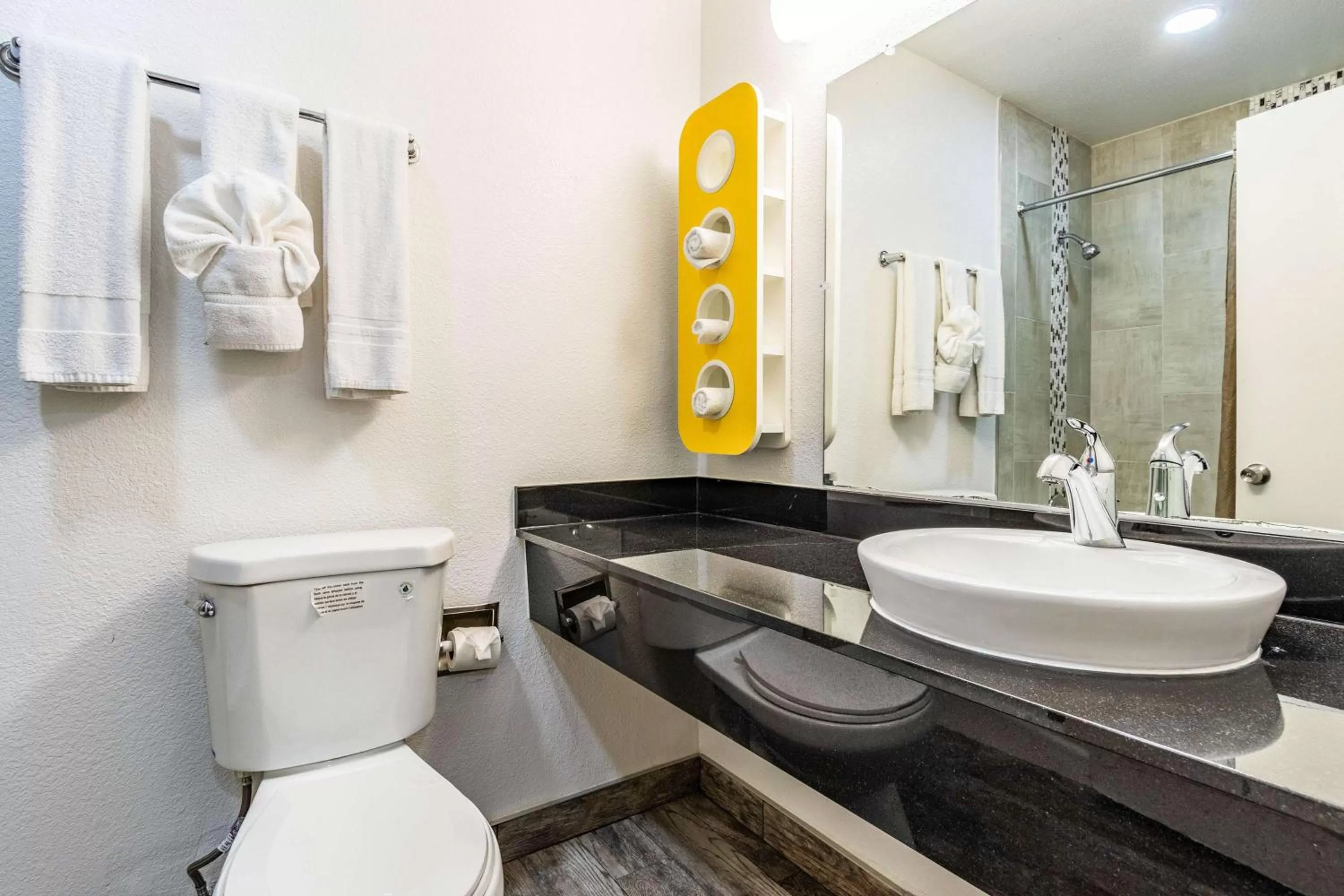 Shower in Motel 6-Fountain Valley, CA - Huntington Beach Area