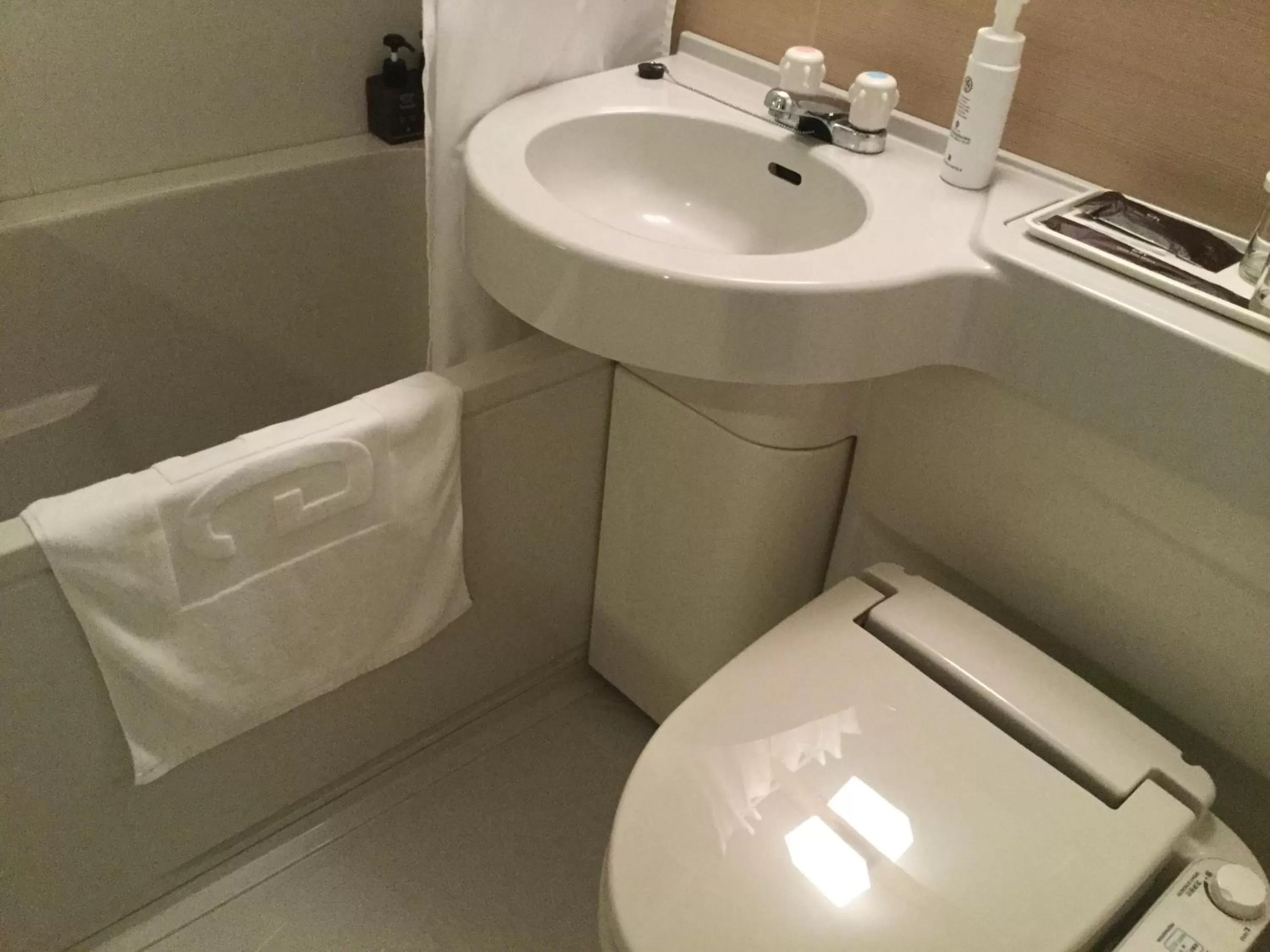 Bathroom in Green Rich Hotel Yamaguchi Yuda Onsen