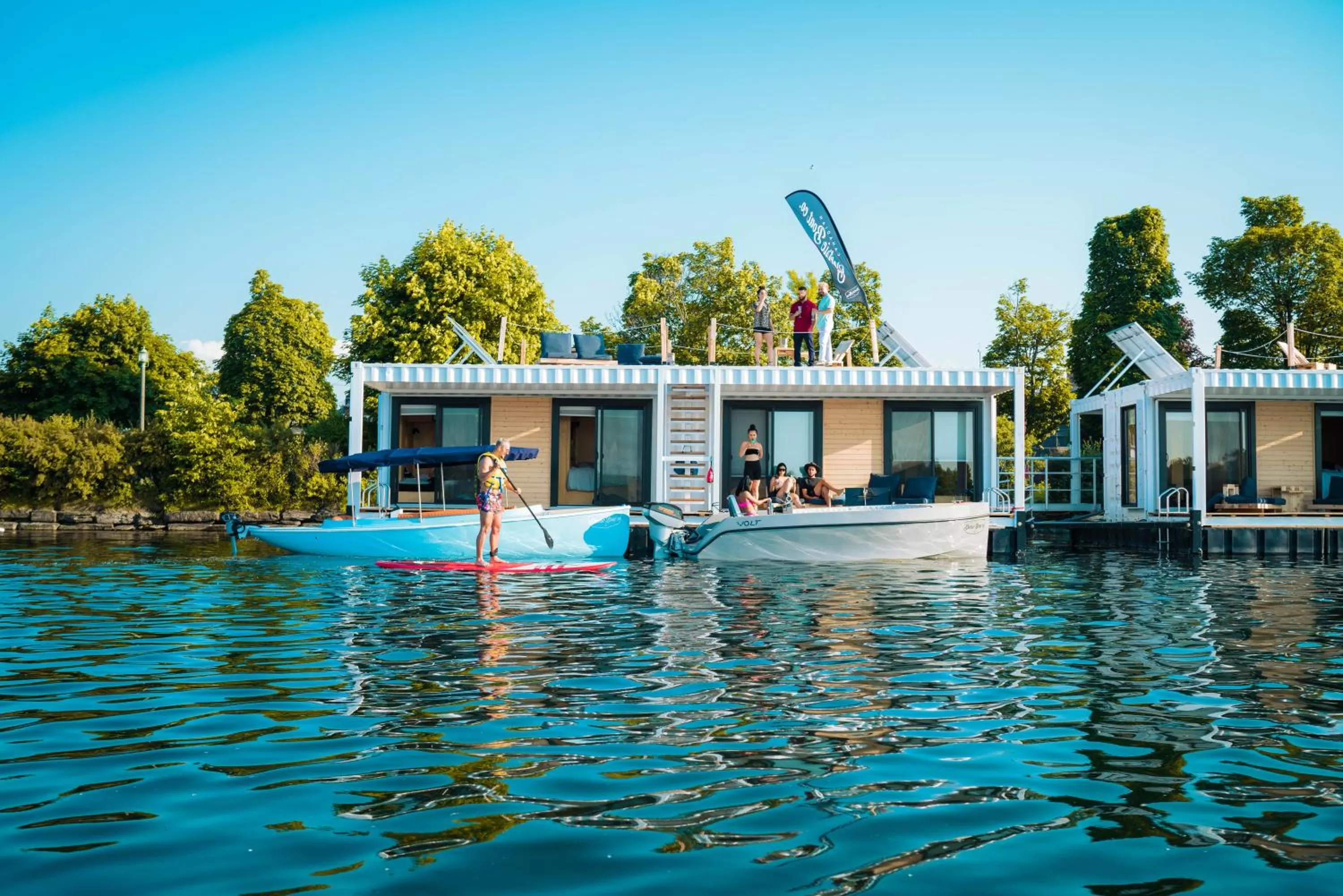 Natural landscape in Flotel