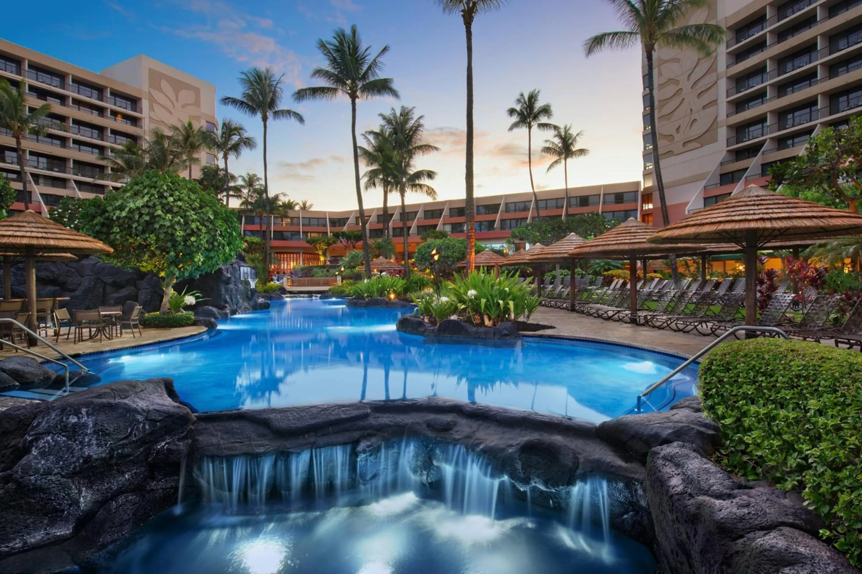 Swimming pool in Marriott's Maui Ocean Club - Lahaina & Napili Towers