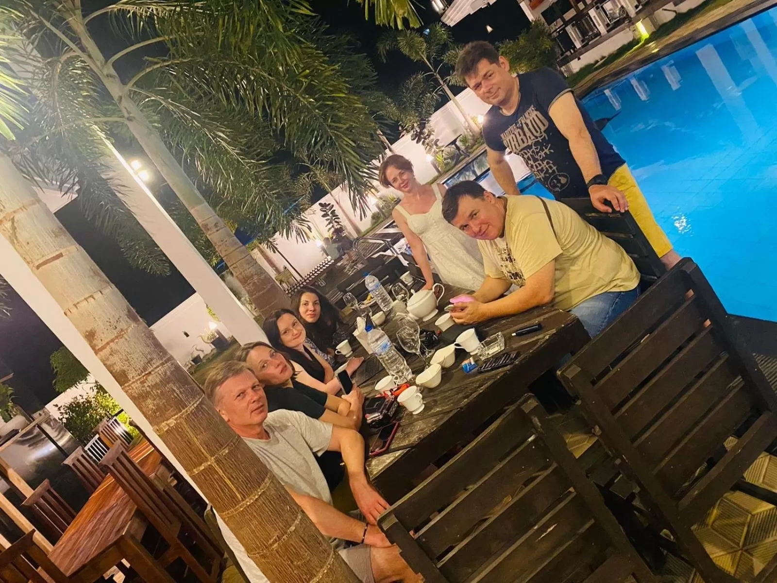 People in J7 Villaj Resort