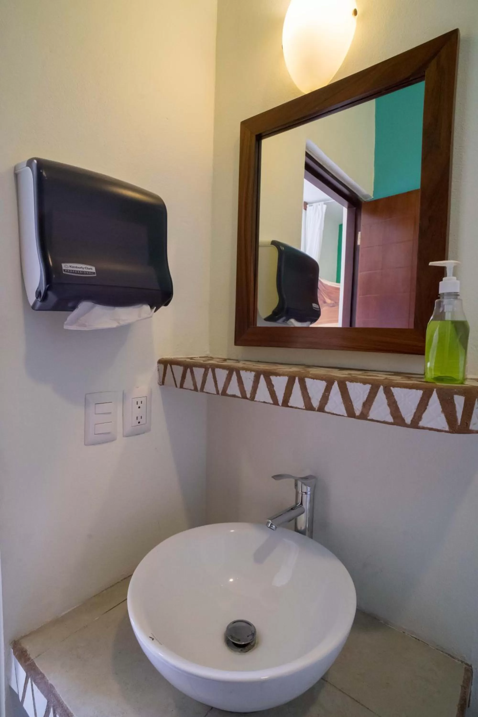 Bathroom in La Palmita Budget Boutique Hotel