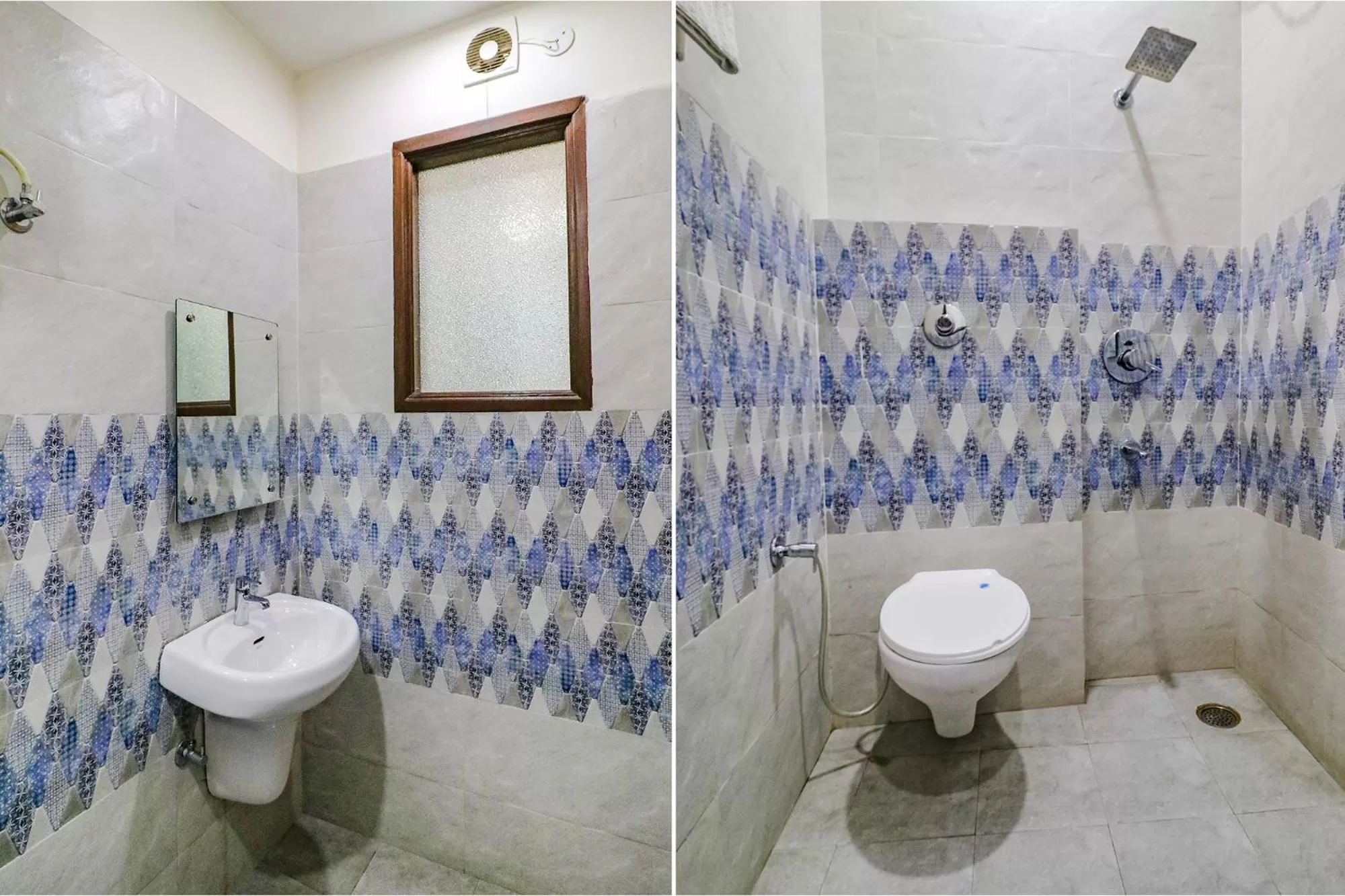 Bathroom in FabHotel JP Residency