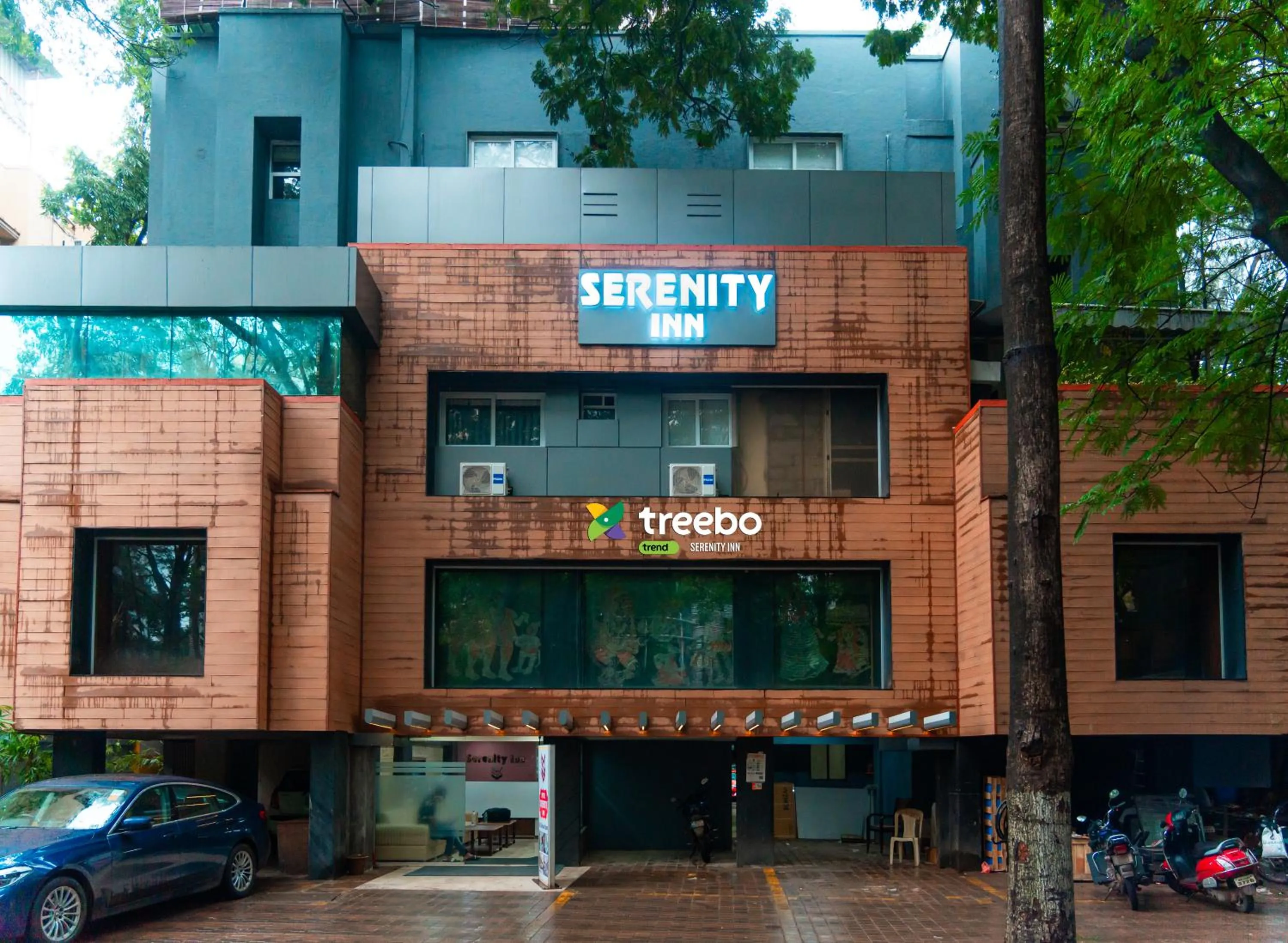 Property building in Treebo Serenity Inn, Koregaon Park