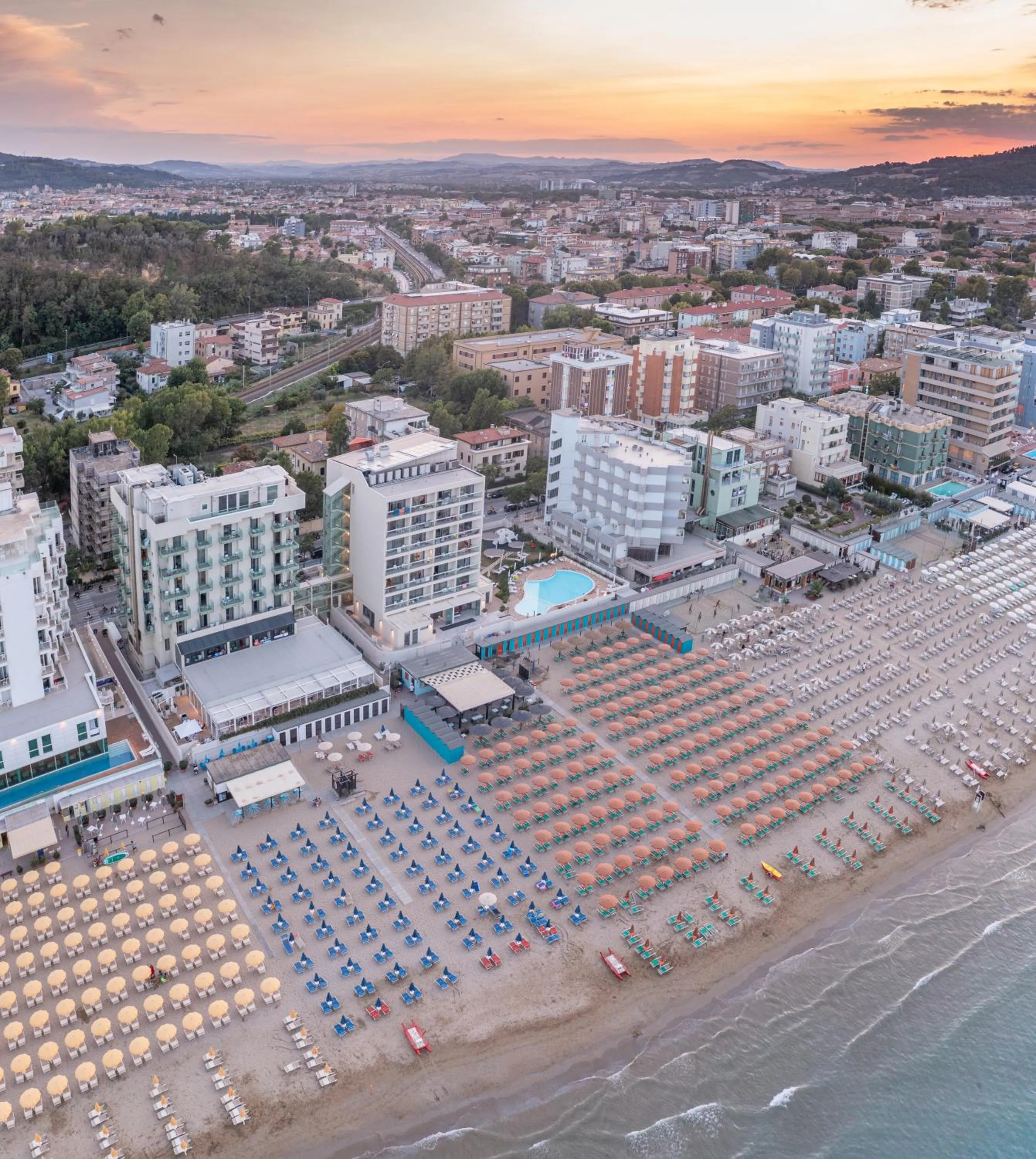 Bird's eye view in Nautilus Family Hotel