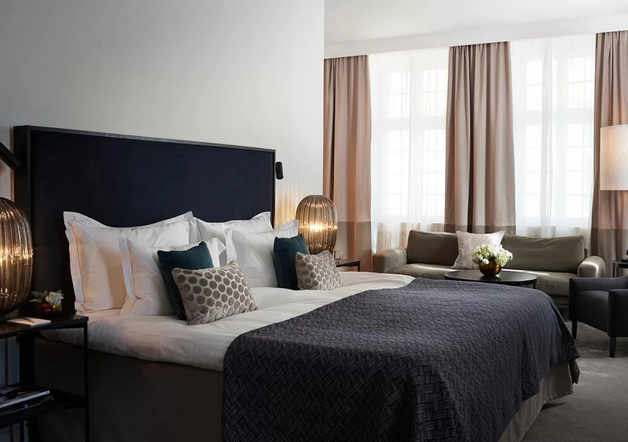 Bed in Grand Hôtel Stockholm