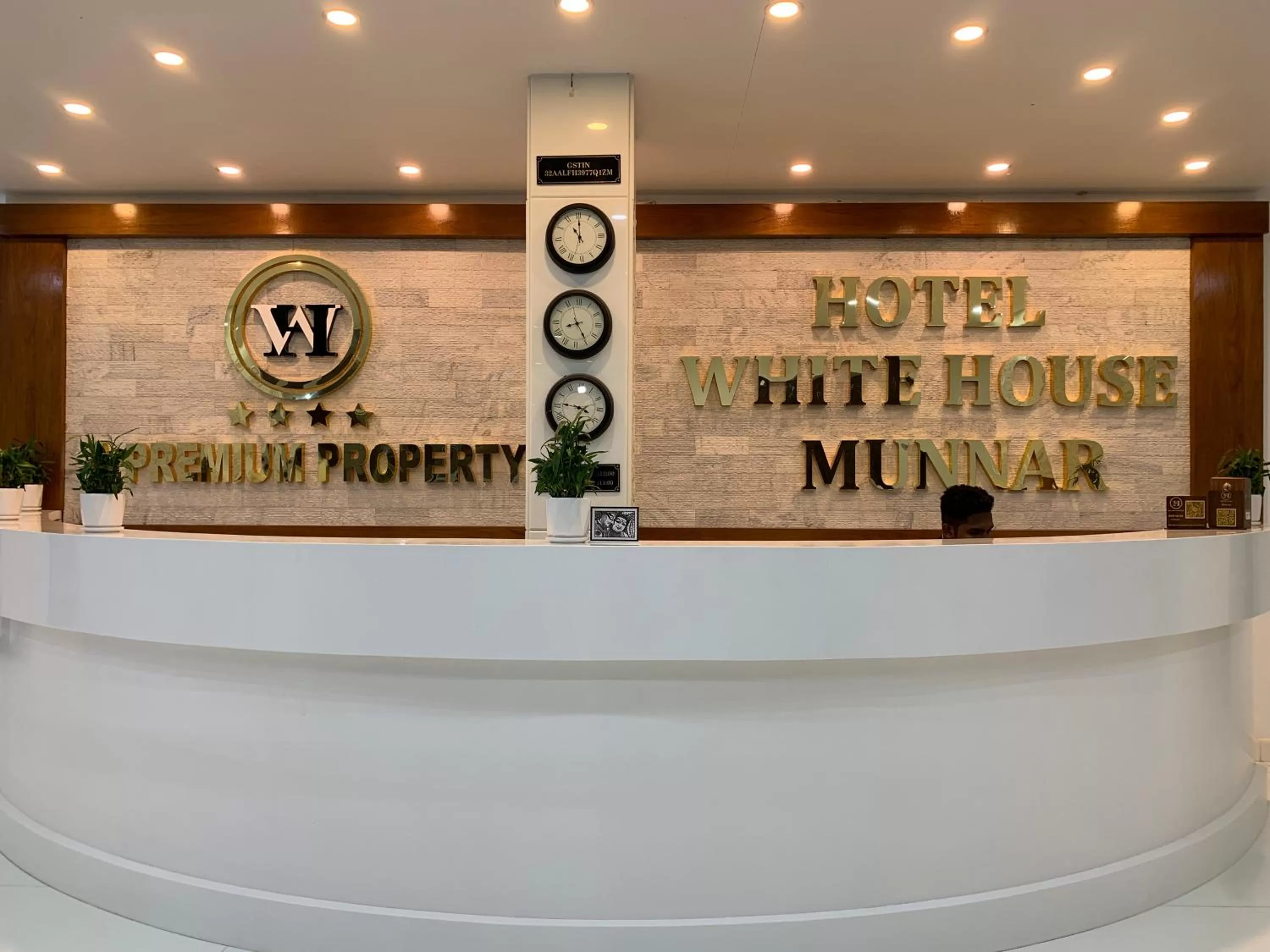 Property logo or sign, Lobby/Reception in HOTEL WHITE HOUSE, Munnar
