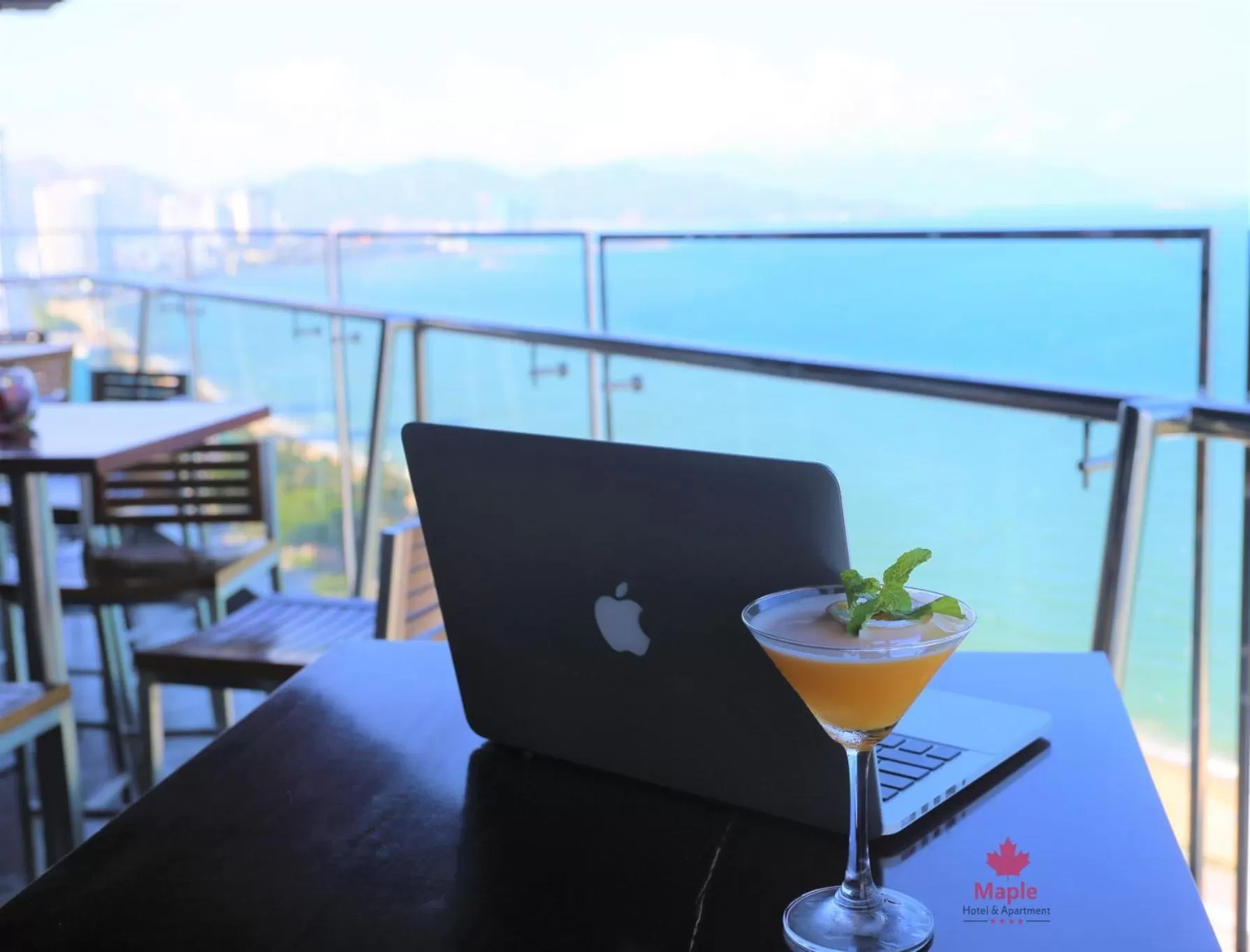 Sea view in Maple Hotel & Apartment