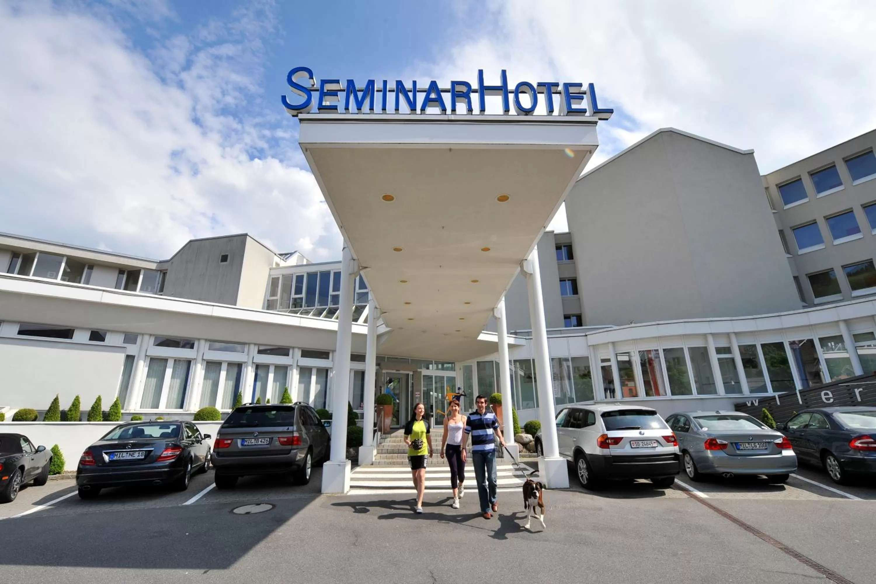 Facade/entrance in SeminarHotel am Ägerisee