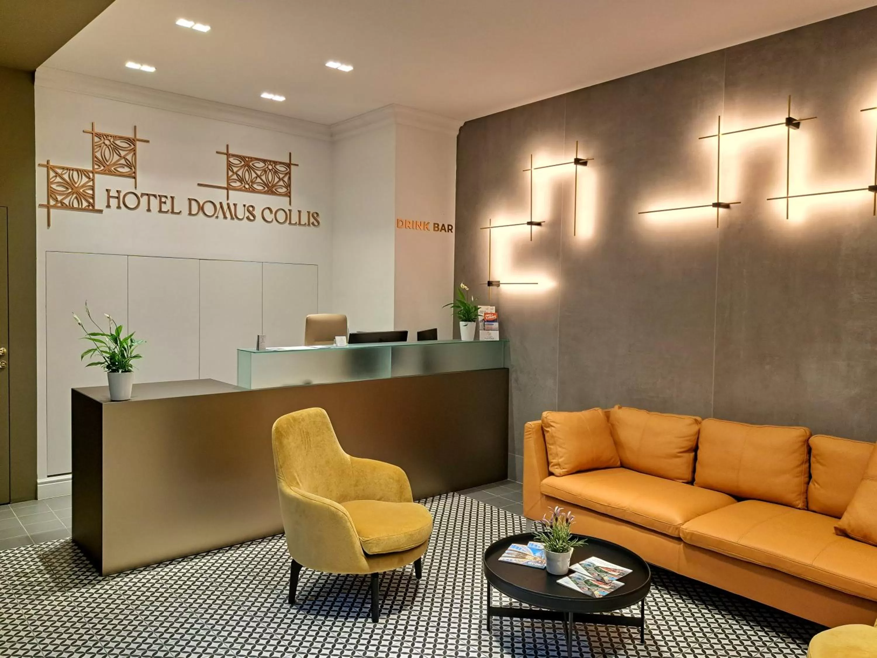 Lobby or reception in Hotel Domus Collis