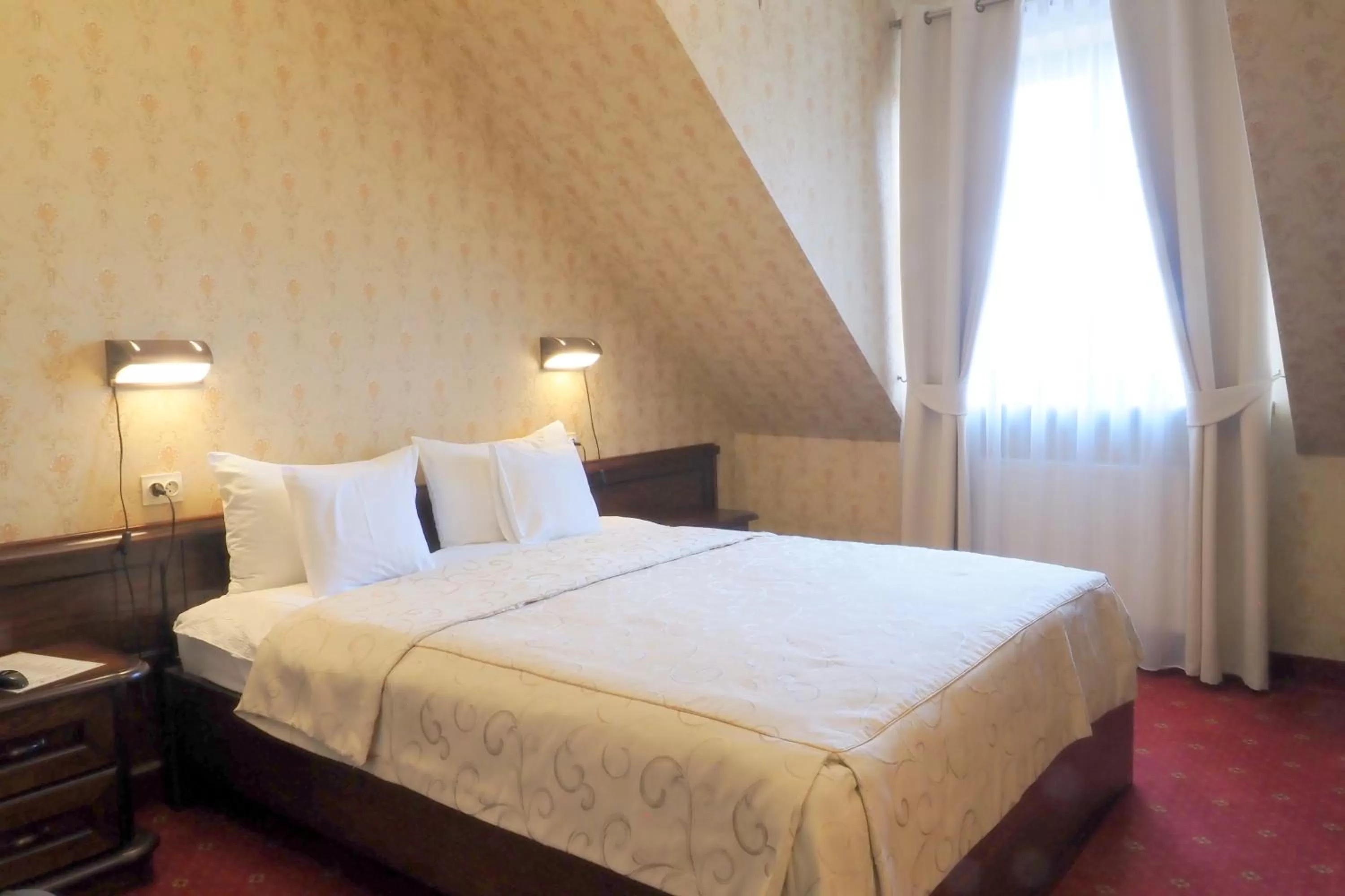 Bed in Hotel Sarmata Zespół Dworski