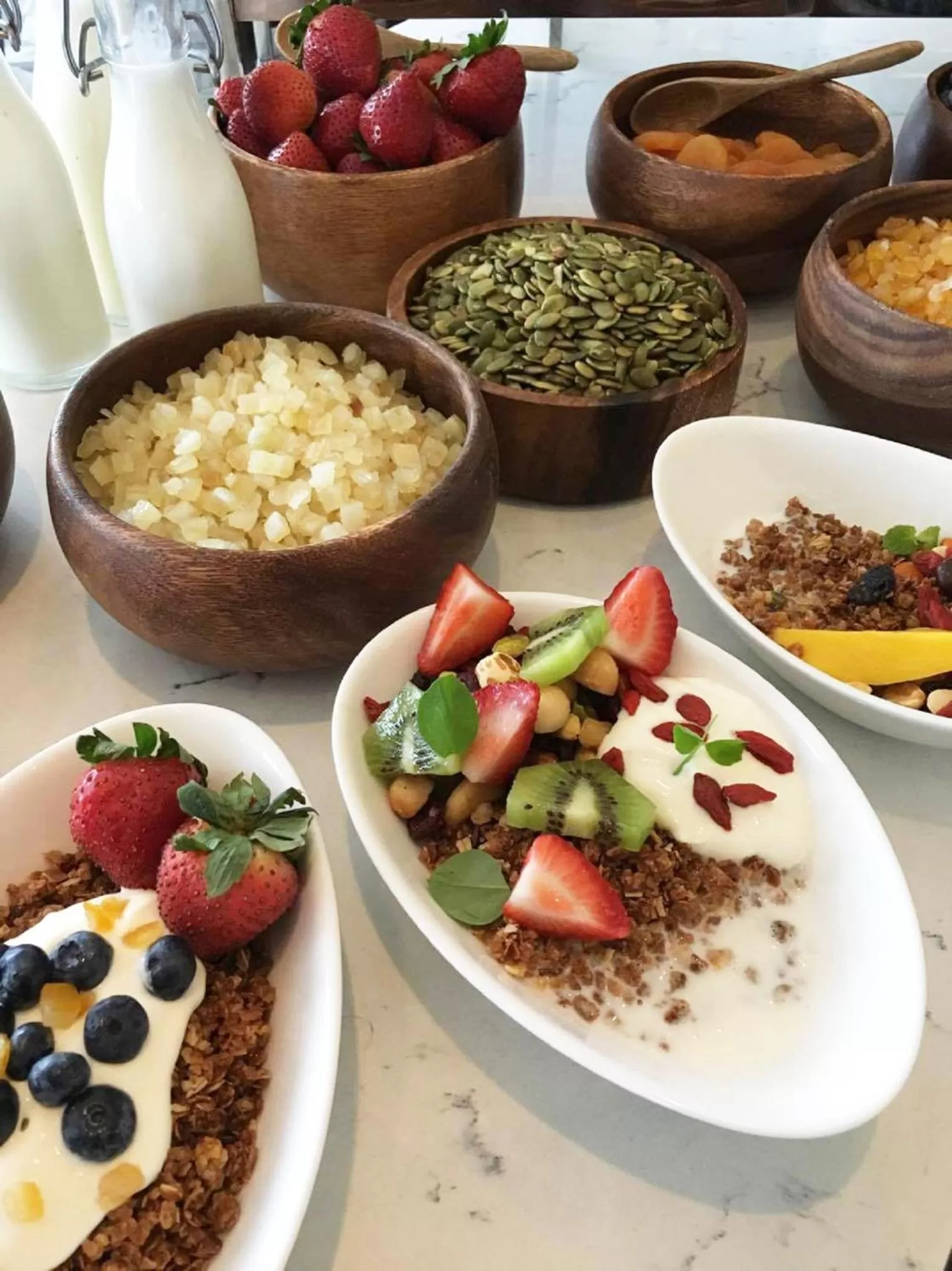 Breakfast in Raffles Makati