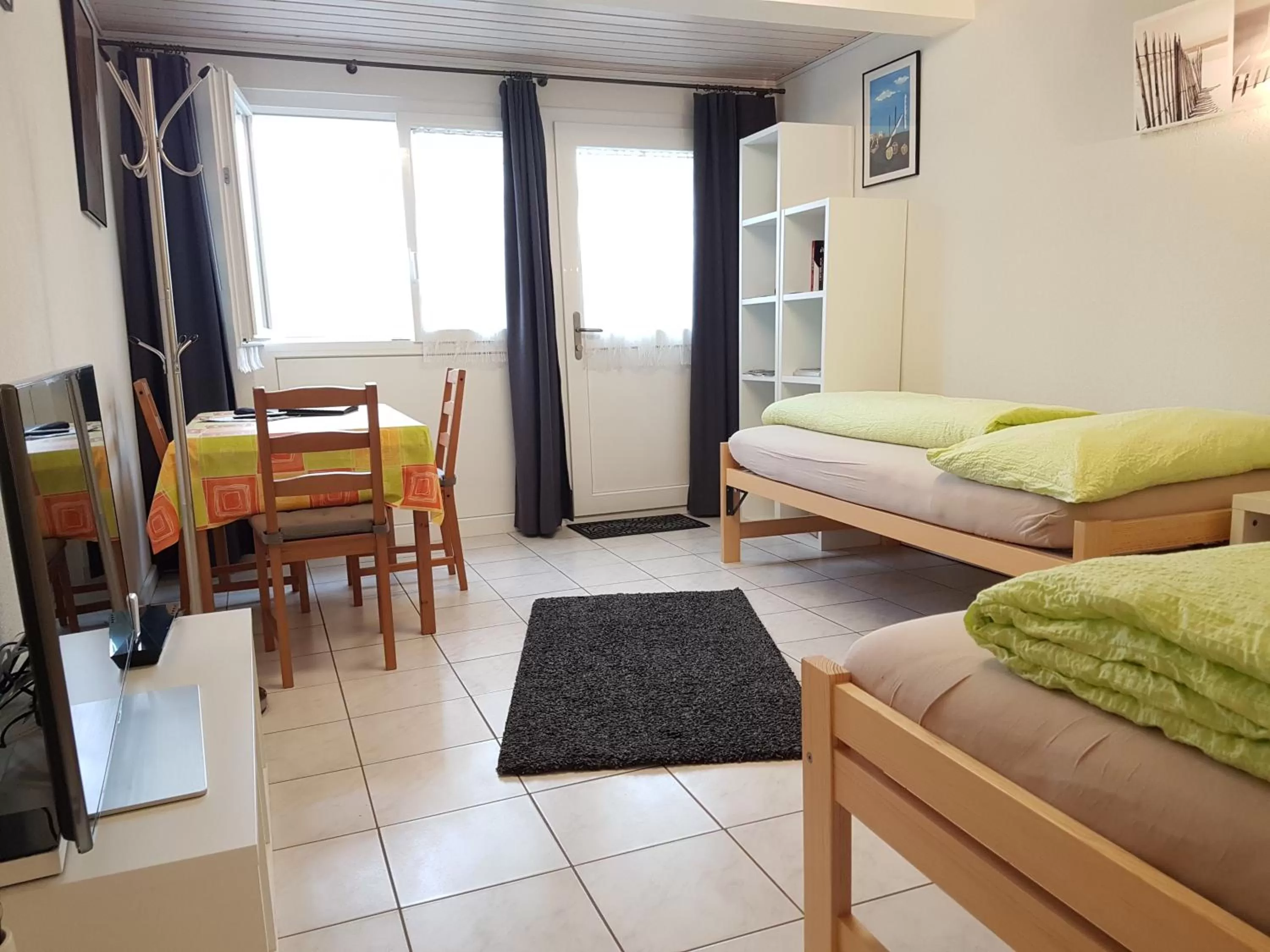 Bed in BNB Tuileries