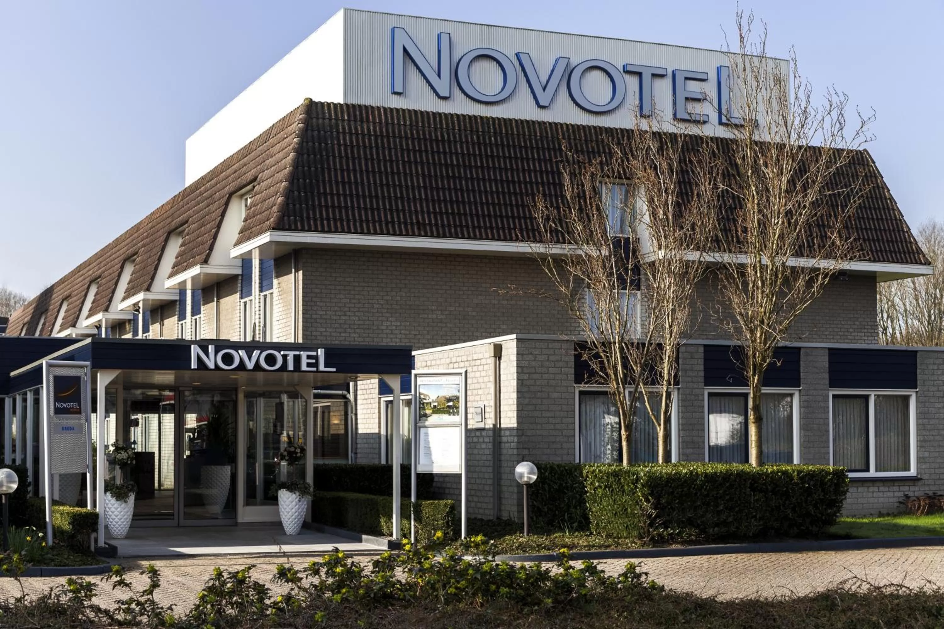 Facade/entrance in Novotel Breda