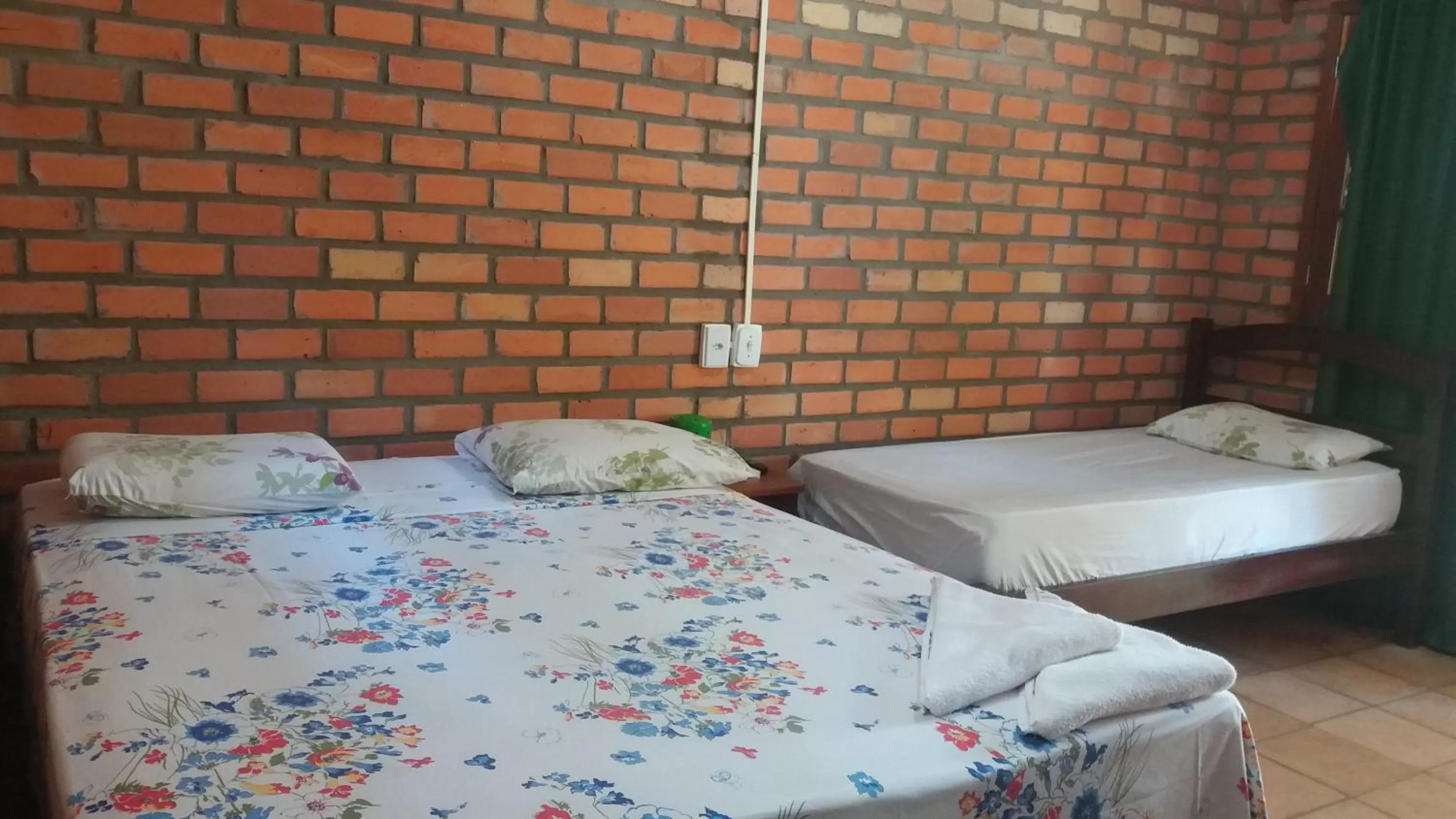 Bed in Pousada do Riacho