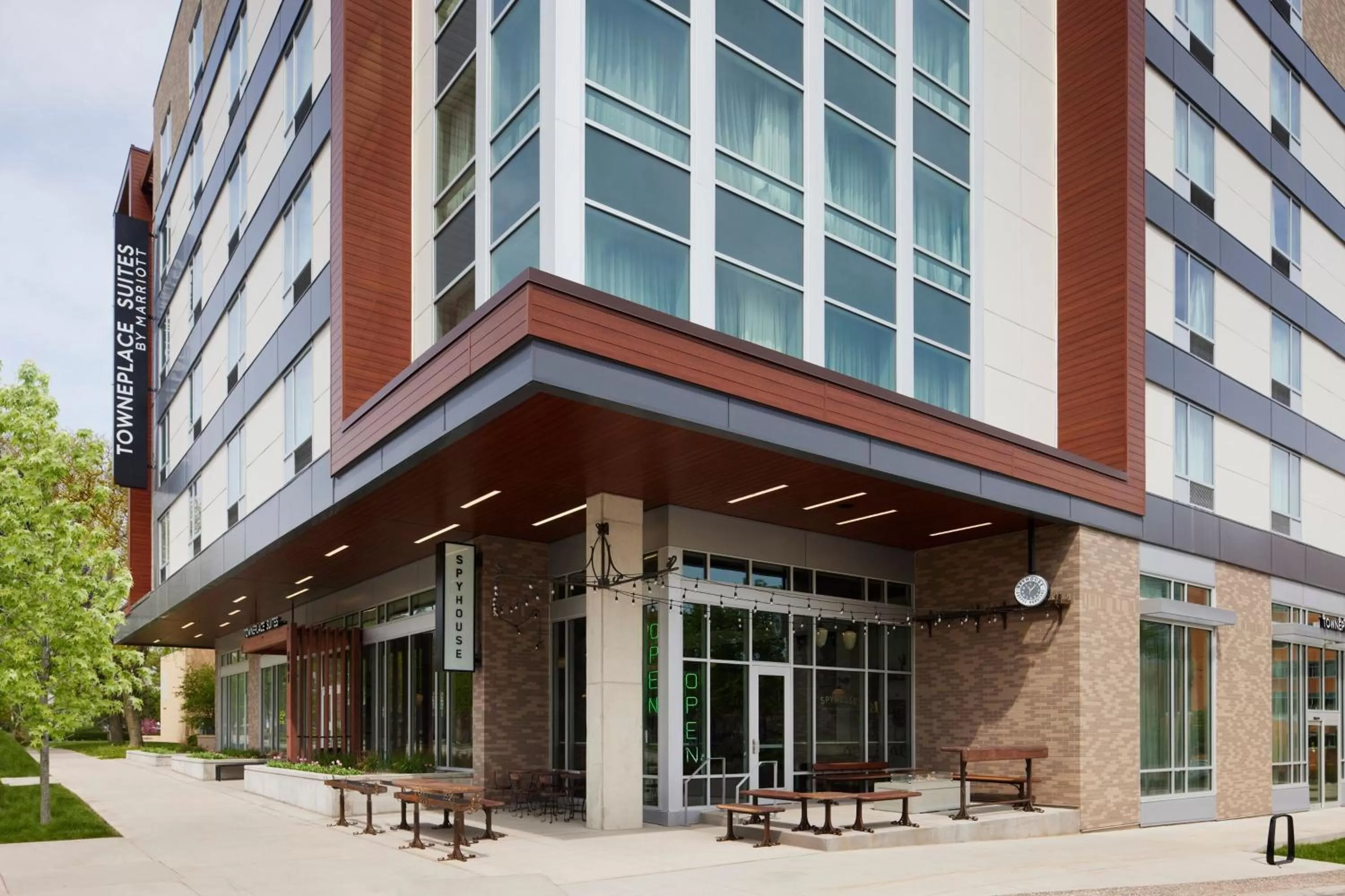 Property building in TownePlace Suites By Marriott Rochester Mayo Clinic Area
