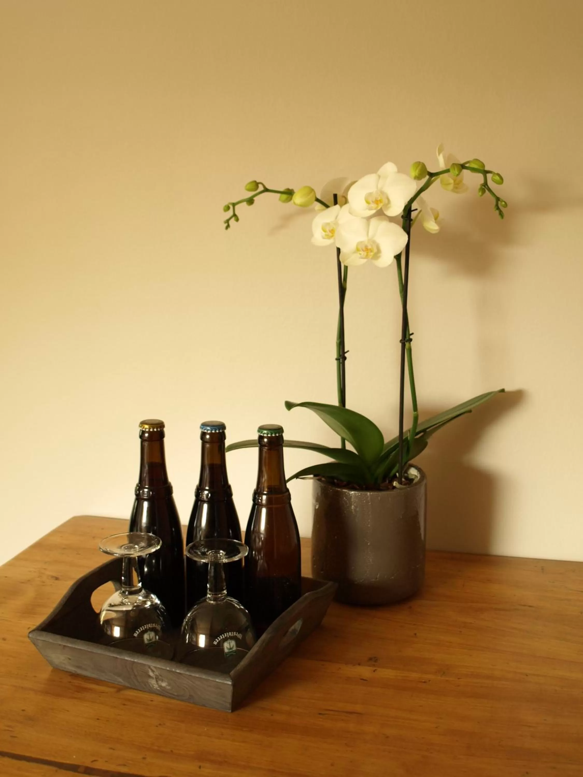 Decorative detail, Drinks in B&B Pastorie van Merkem