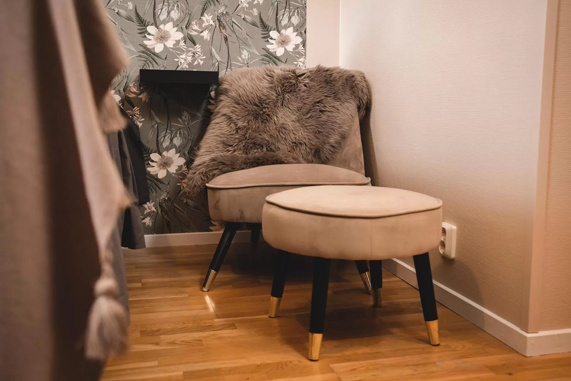 Seating area in Två Systrar B&B