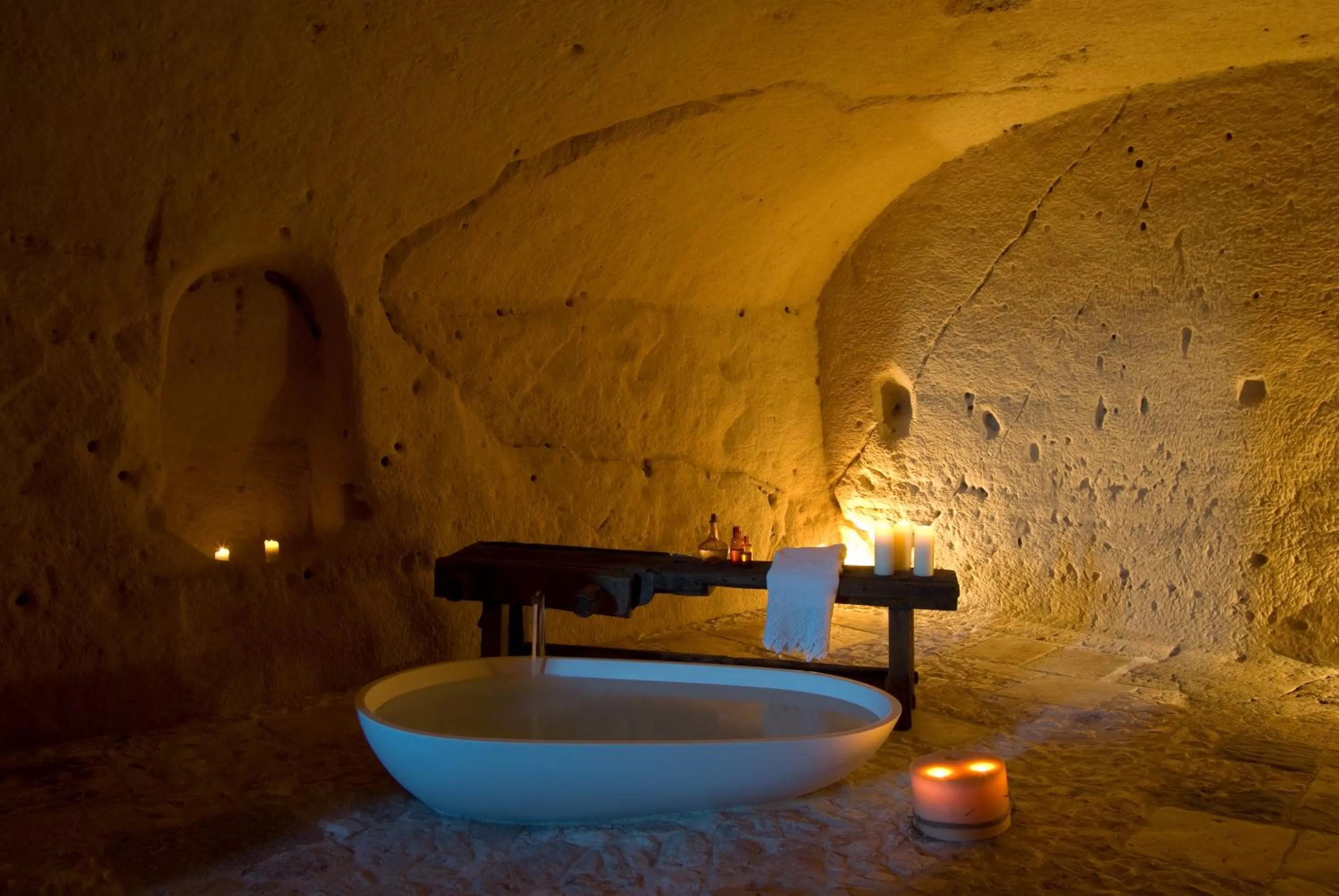 Bathroom in Sextantio Le Grotte Della Civita